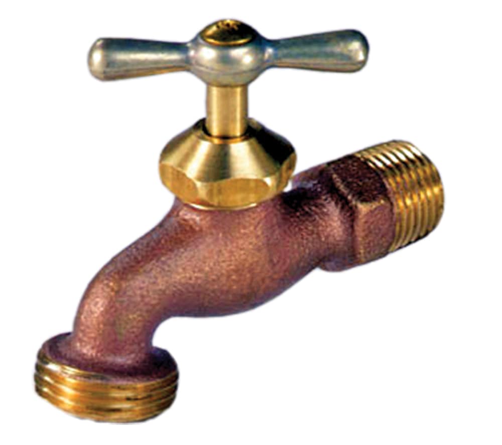 AMERICAN VALVE M71 3/4 Hose Bibb 3/4-in MNPT Brass Multi turn Hose bibb