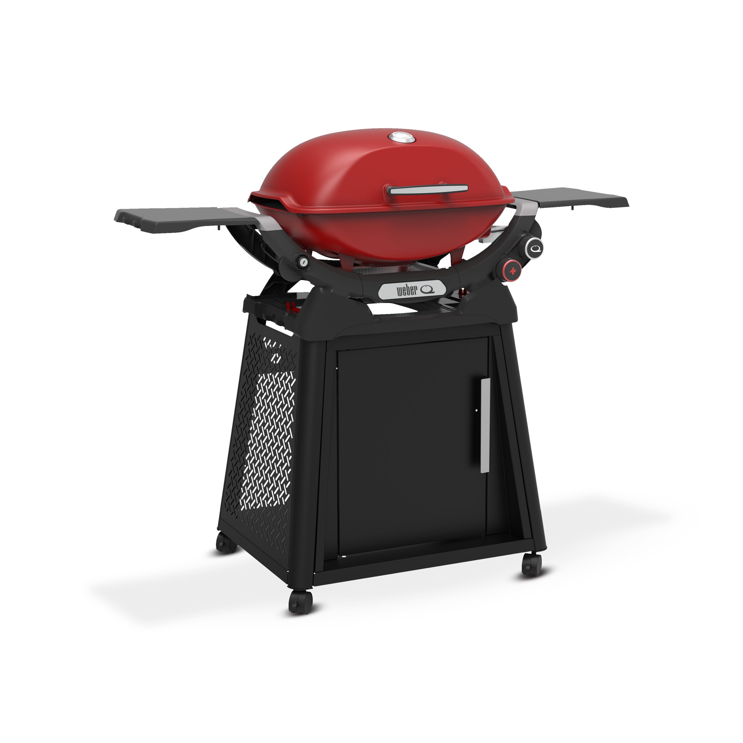 Weber Q 2800N 320 Sq in Flame Red Portable Liquid Propane Grill 1500391 at Lowes