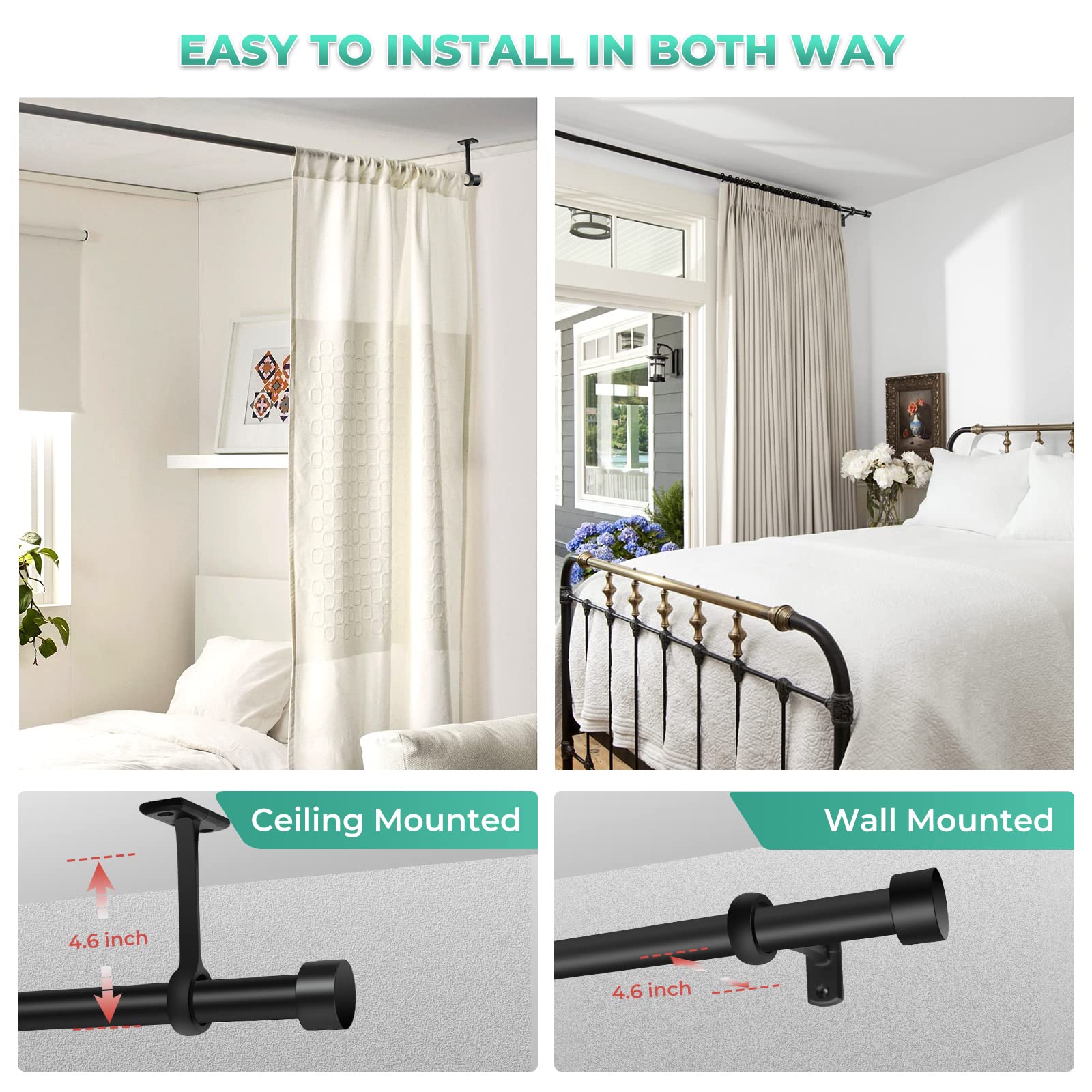 KIWDZFU LKI0818A152 Curtain-Rods - View #5