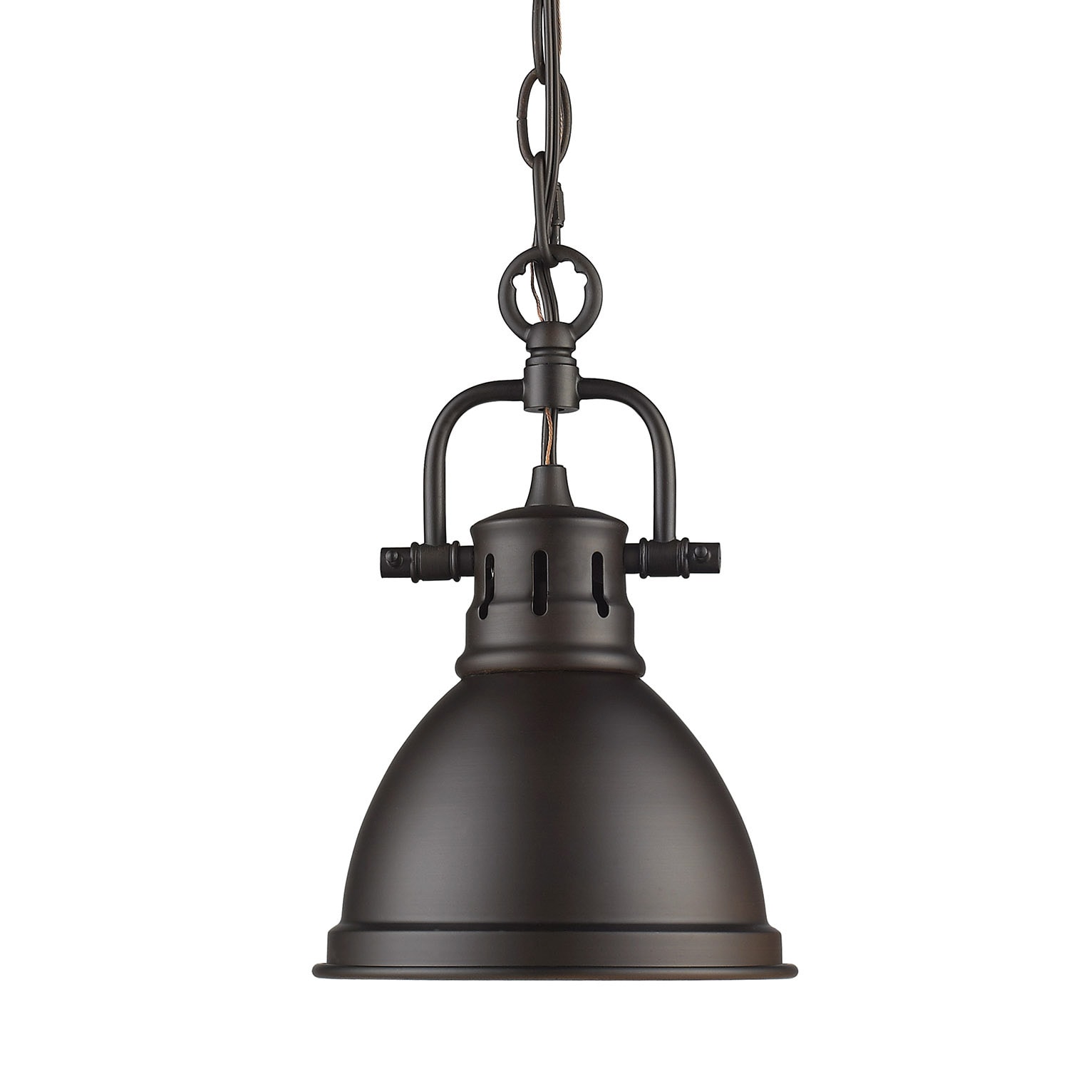 Golden Lighting 3602-M1L RBZ-RBZ Pendant-Lights - View #2