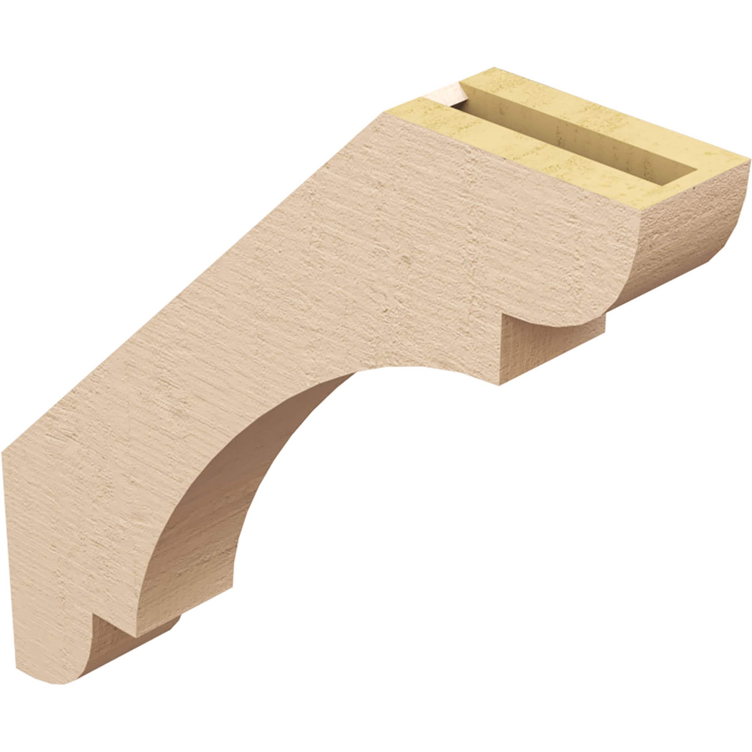 Ekena Millwork BRCUR03X18X18OLYRCPR braces - View #12