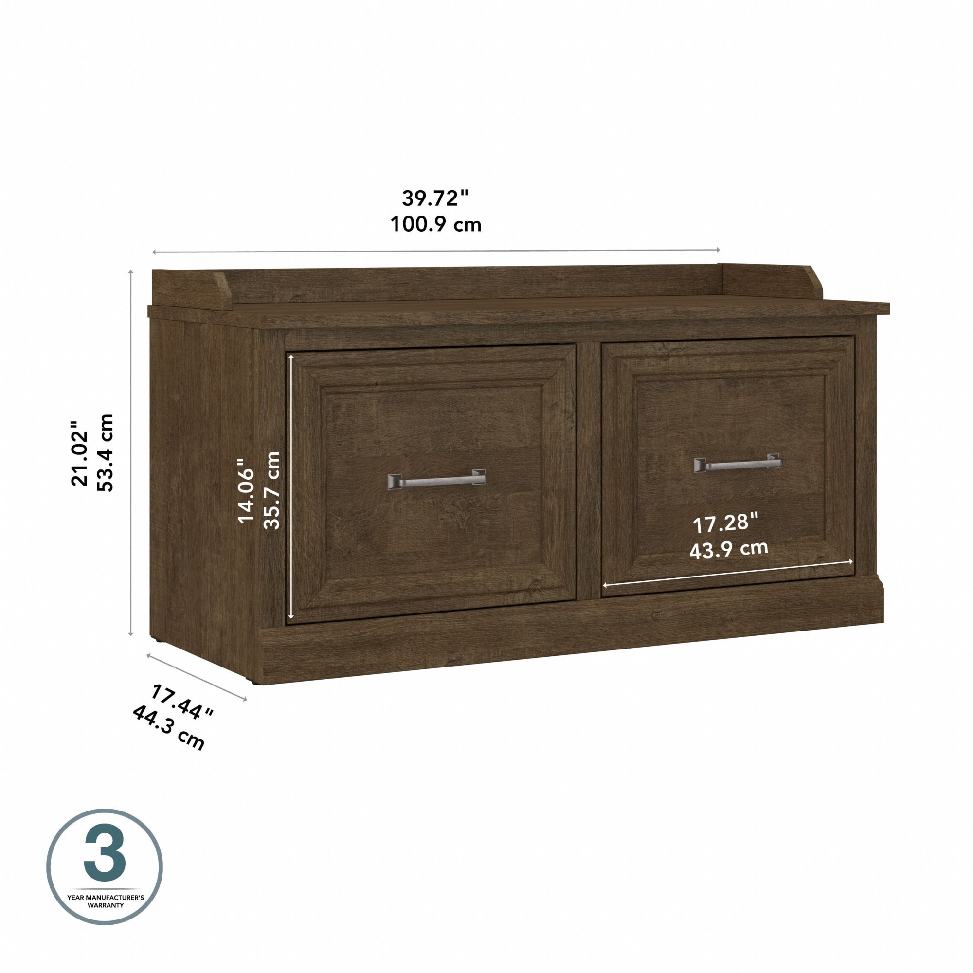 Bush Furniture WDS140ABR-03 Storage-Trunks - View #5