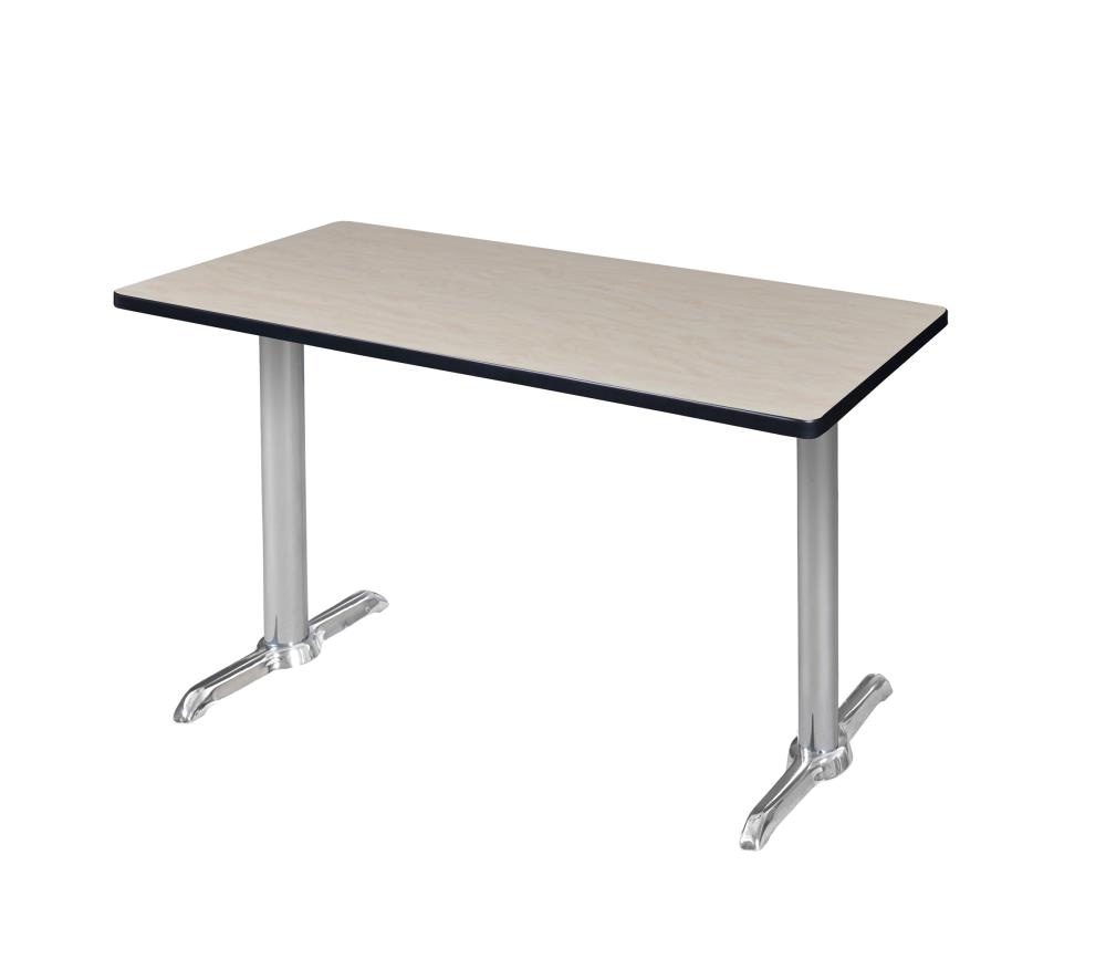Regency MVTRCT4224PLCM Training Off-white 4-Person Training Table (42-in W x 29-in H)