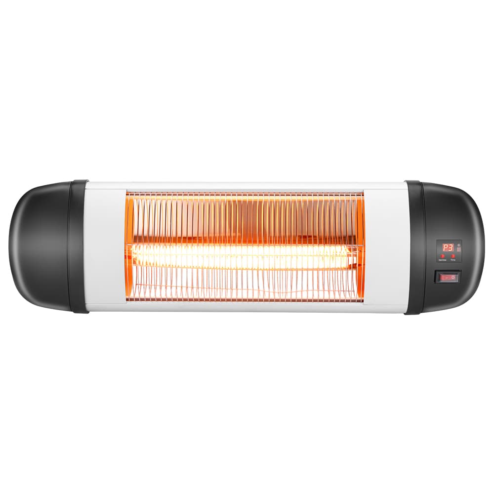 Winado 970826944669 Up to 1500-Watt Infrared Wall Mount Indoor/Outdoor Electric Space Heater with Thermostat and Remote Included