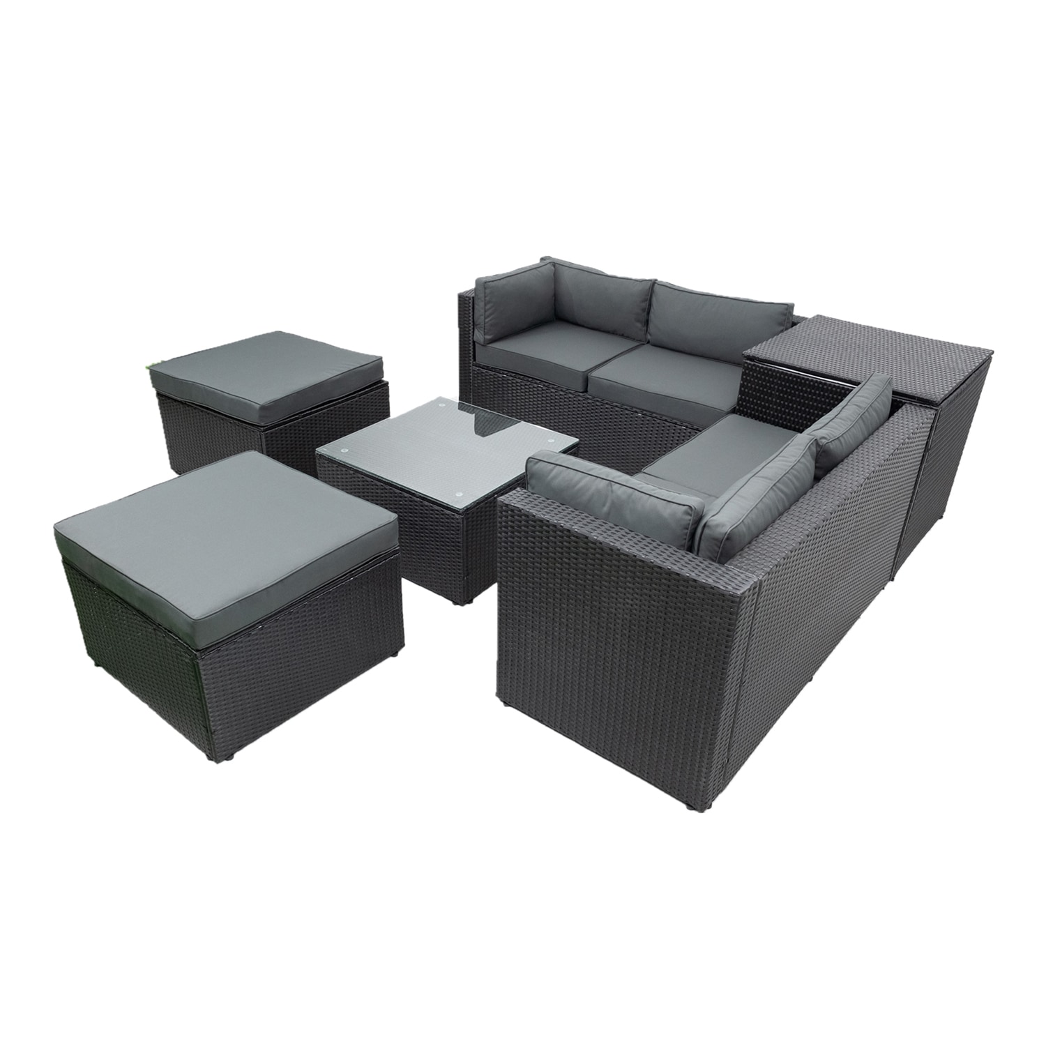 SINOFURN SYA710005GY Patio-Conversation-Sets - View #9
