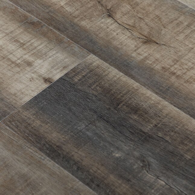 NATU Wide XL SPC Grey Aged 9-in Wide x 6-1/2-mm Thick Waterproof Interlocking Luxury Vinyl Plank Flooring (22.65-sq ft) NATU Wide XL SPC Grey Aged 9-in Wide x 6-1/2-mm Thick Waterproof Interlocking Luxury Vinyl Plank Flooring (22.65-sq ft)