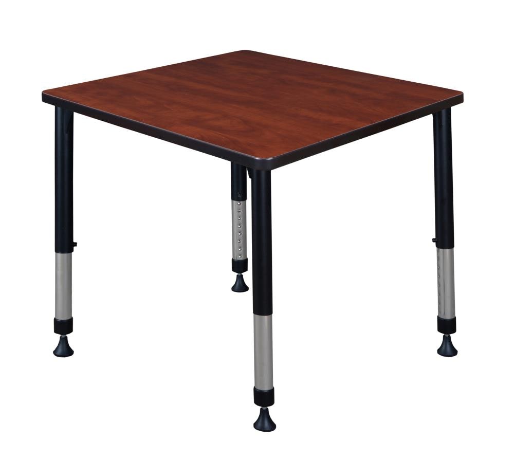 Regency TB3030CHAPBK Classroom Tables Red 4-Person Training Table (30-in W x 34-in H)