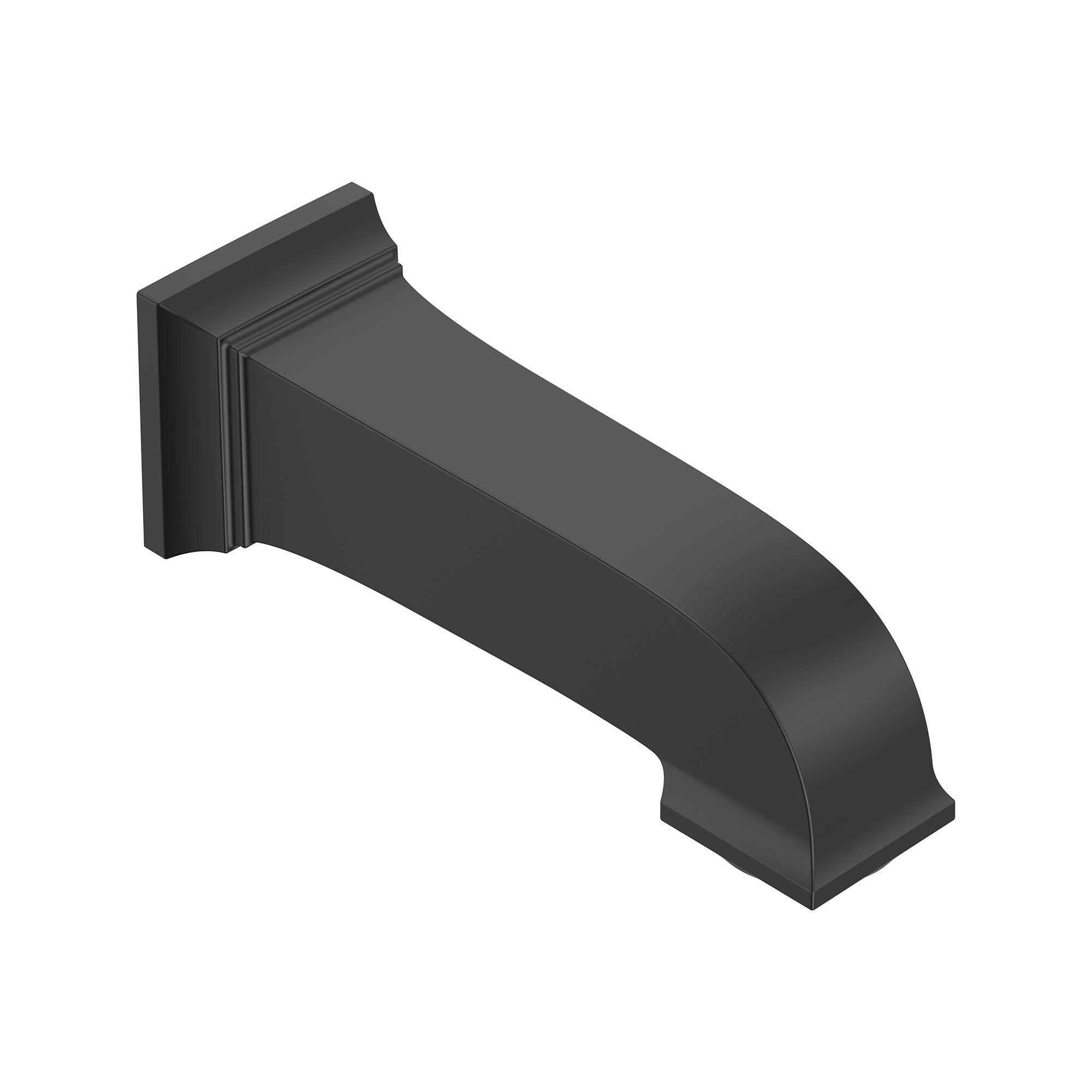 American Standard 8888111.243 Town Square S Matte Black Bathtub Spout