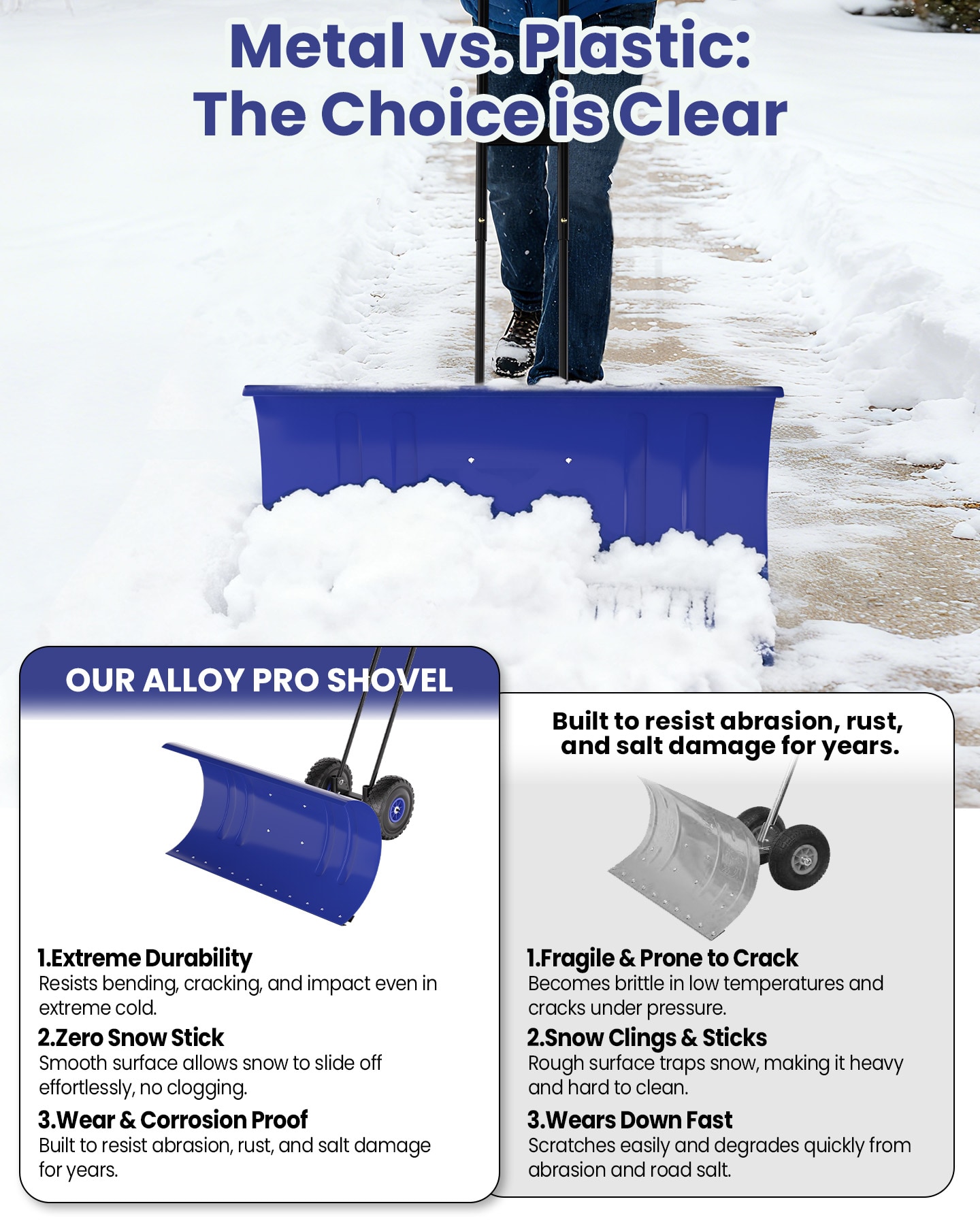 Garvee BY-251210LA25 Snow-Shovels - View #4