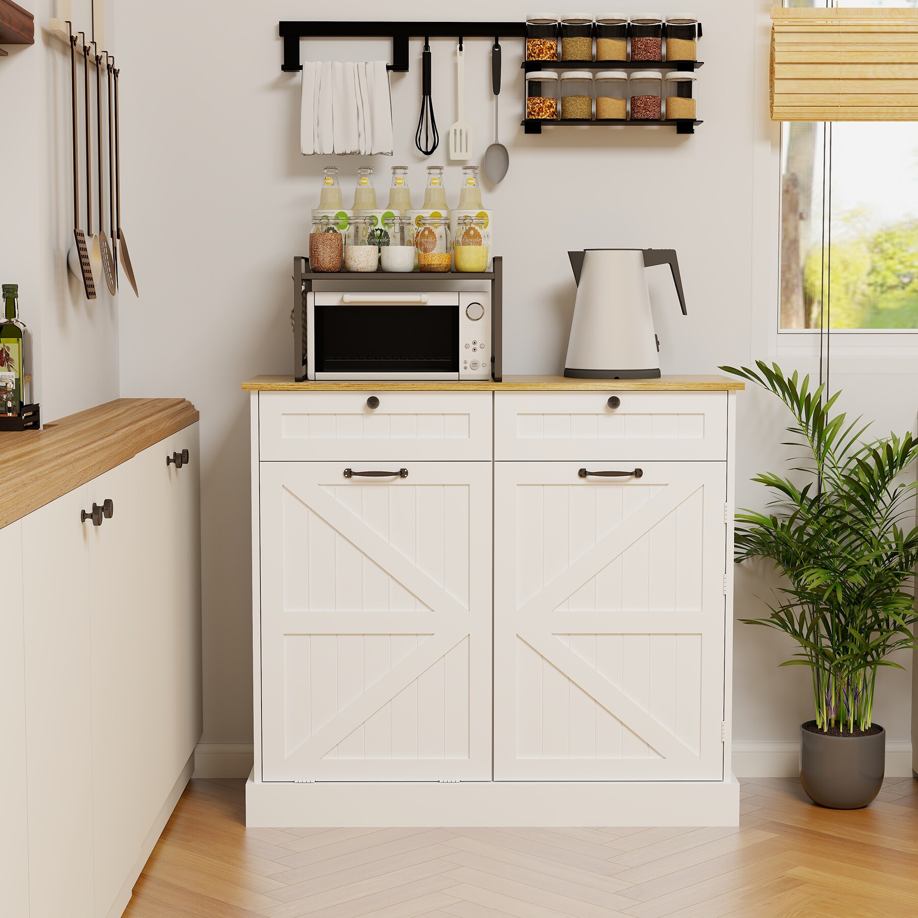 SINOFURN SYA860014WT Dining-Kitchen-Storarge - View #2