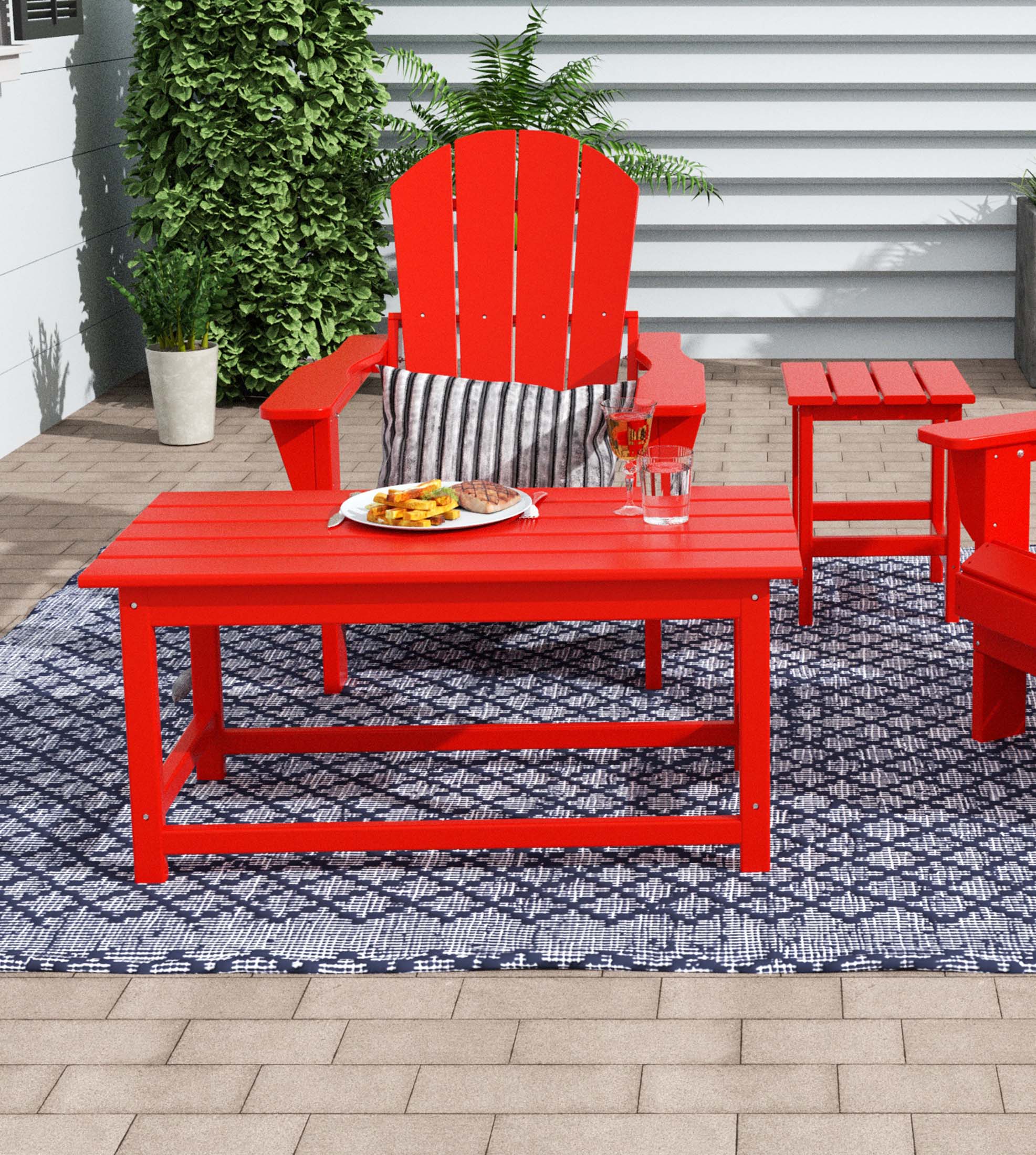 Westin Furniture 2001-CT-RD Patio-Tables - View #2