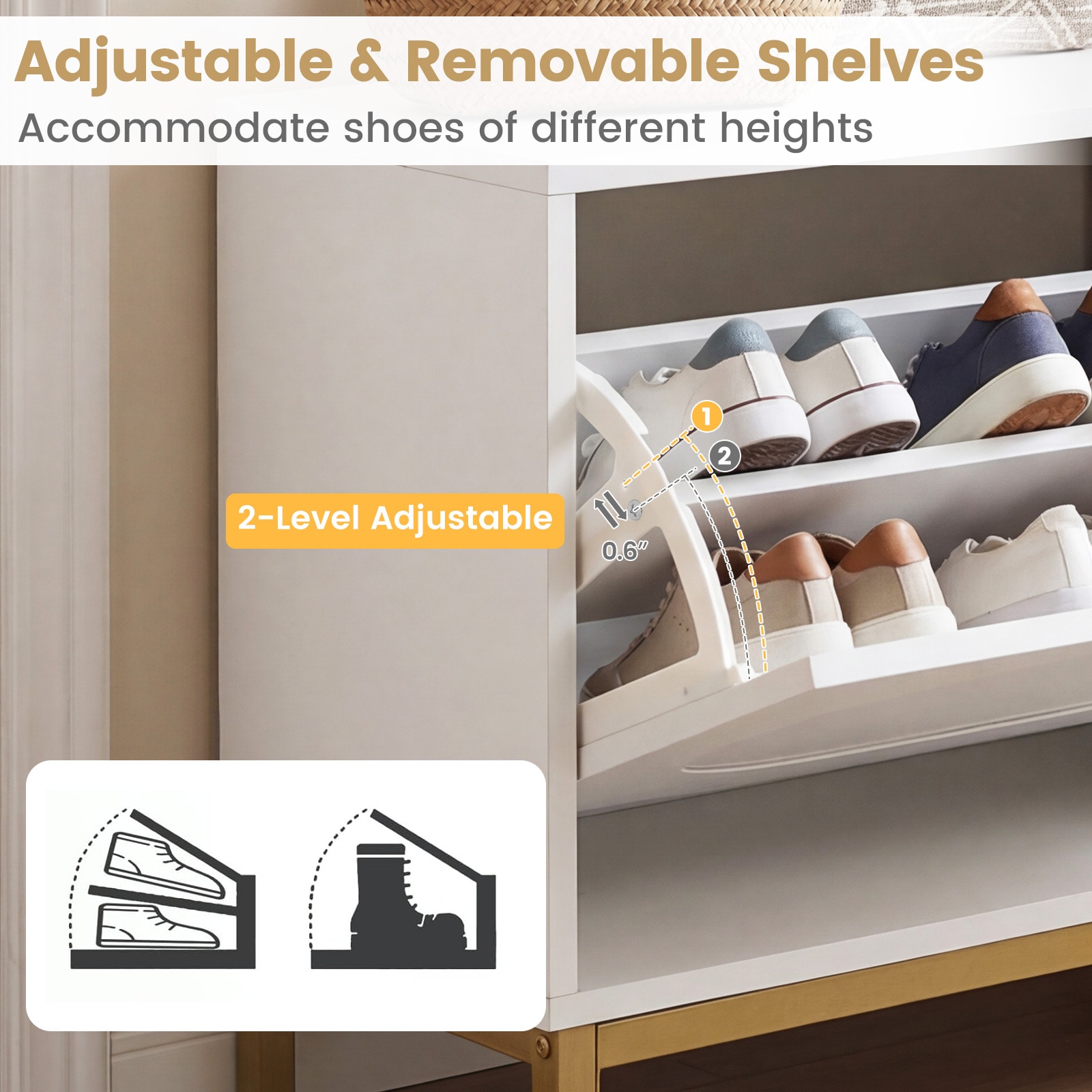 SUGIFT ZMLW014SUGHY2070 Shoe-Racks - View #5
