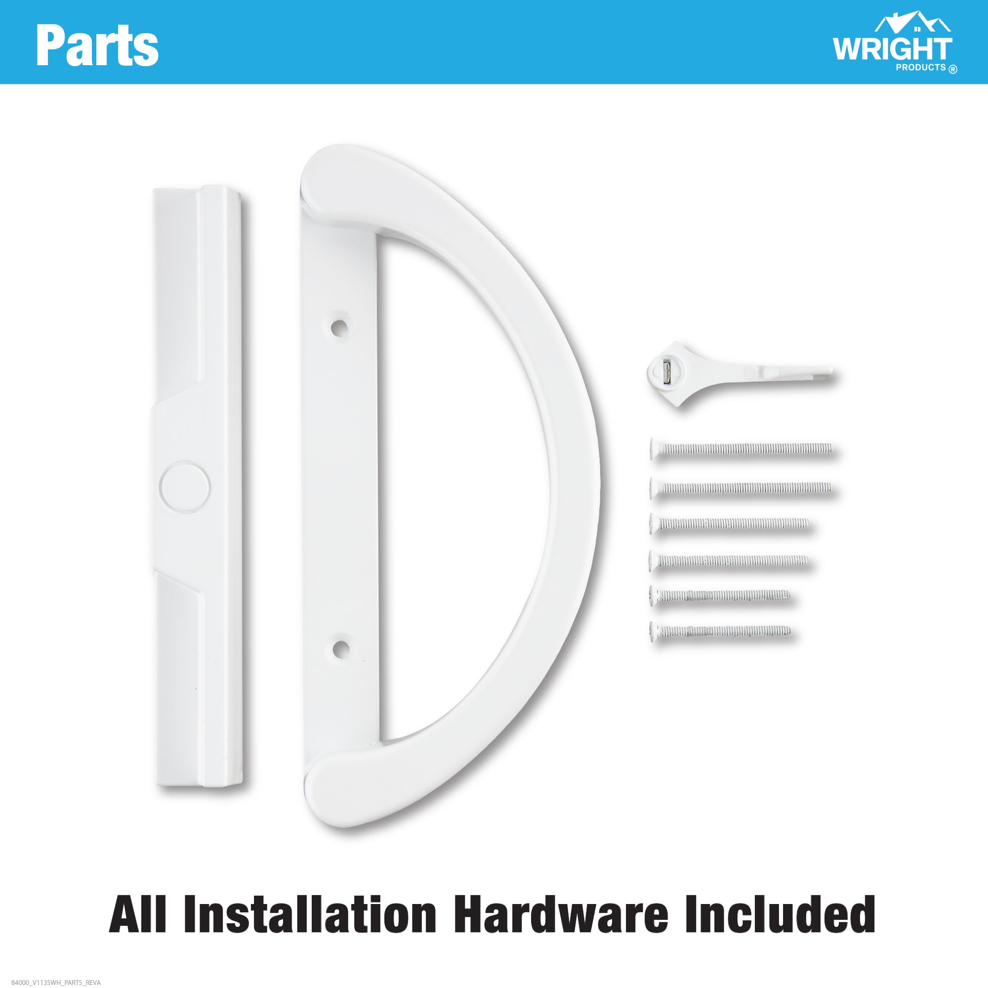 WRIGHT PRODUCTS V1135WH Sliding-Patio-Door-Handles - View #5