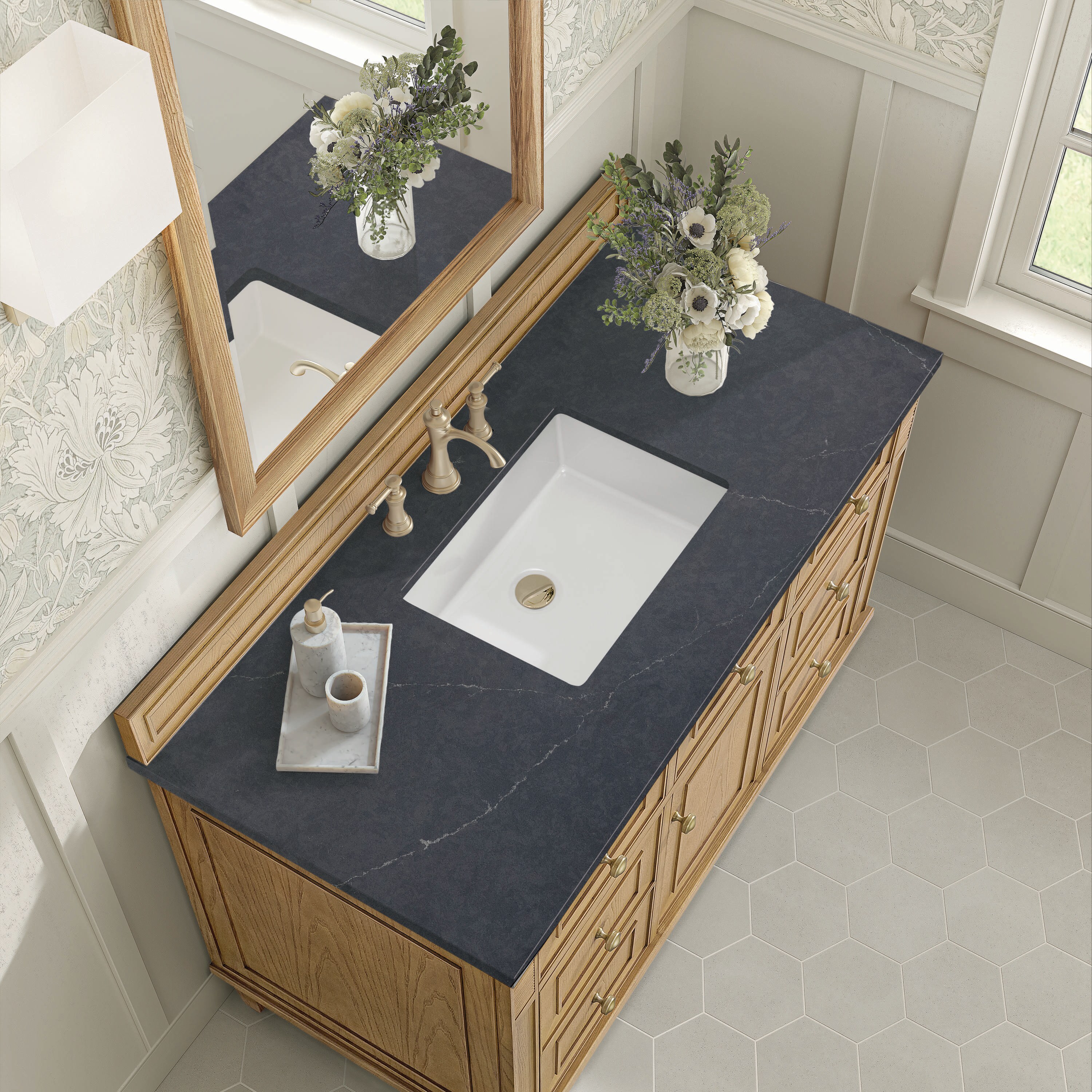 James Martin Vanities 424-V48-LNO-3CSP Bath-Vanity-Combo - View #5