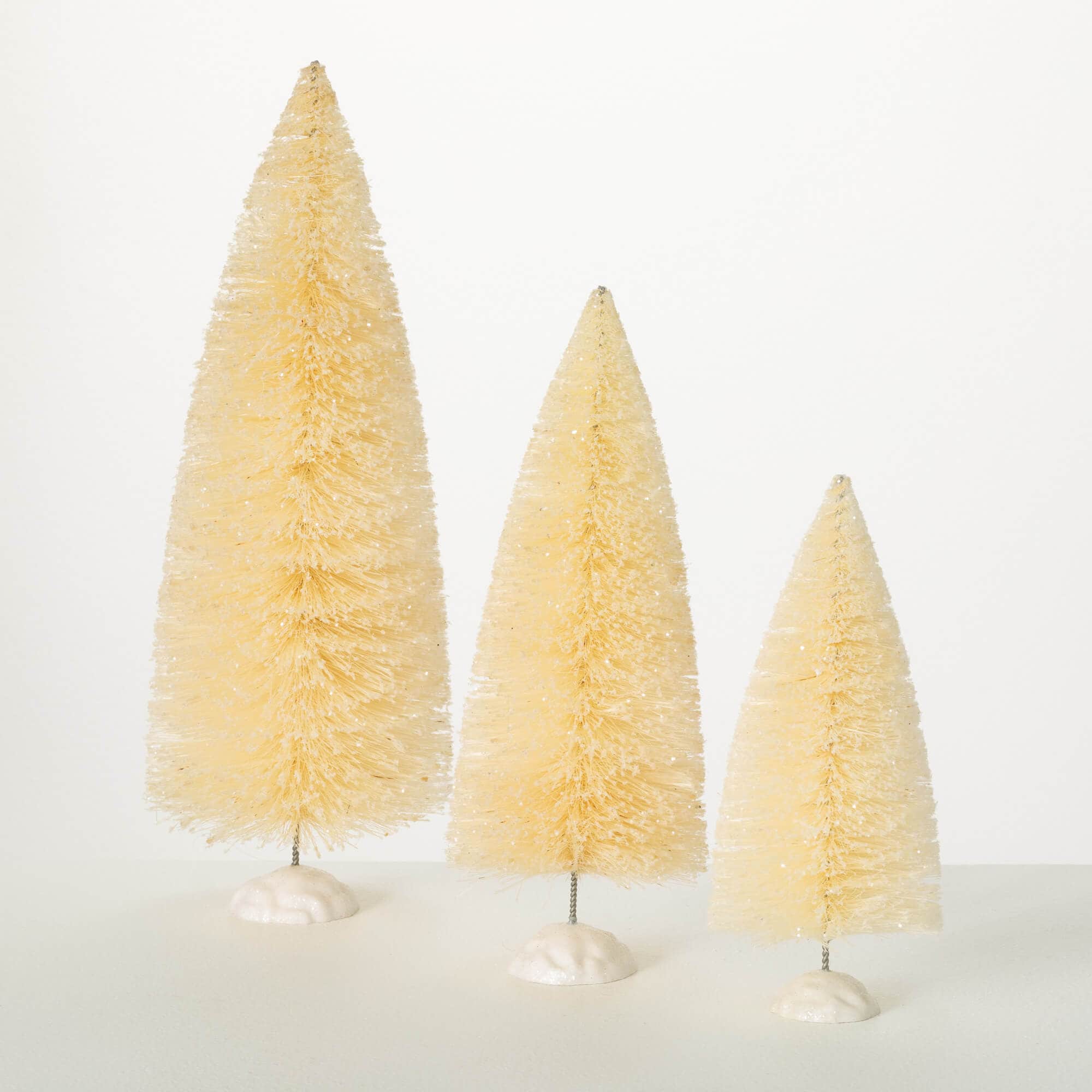Sullivans TR1175 16.25-Inches Tabletop Decoration Christmas tree(s) 3 -Pack Christmas Decor