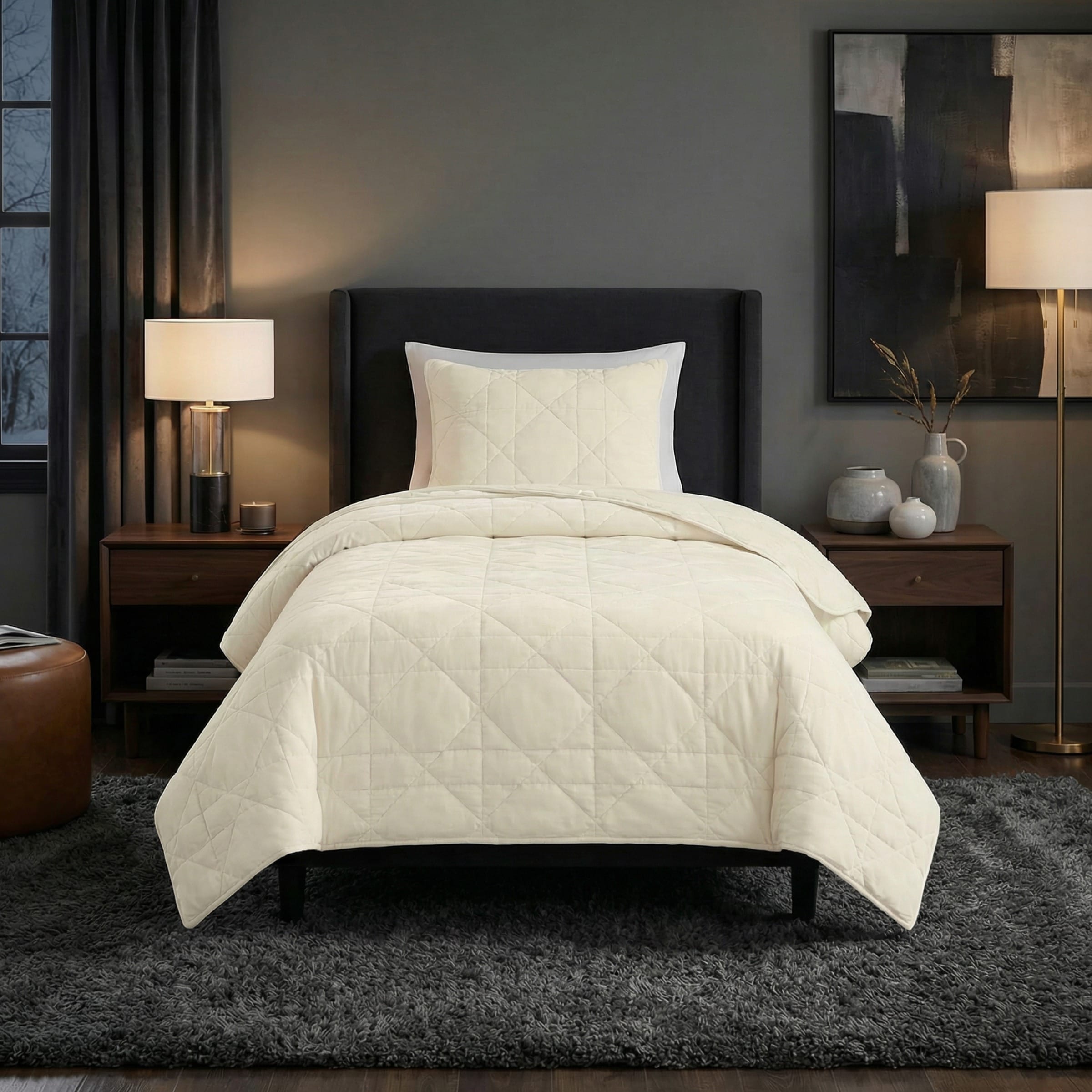 Lavish Home 60-in x 80-in Polyester Blanket and Throw