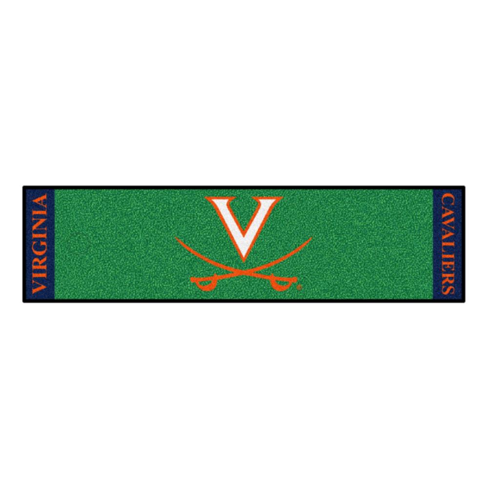 FANMATS 10326 1.5-ft x 6-ft NCAA Putting Green Mat Putting Green