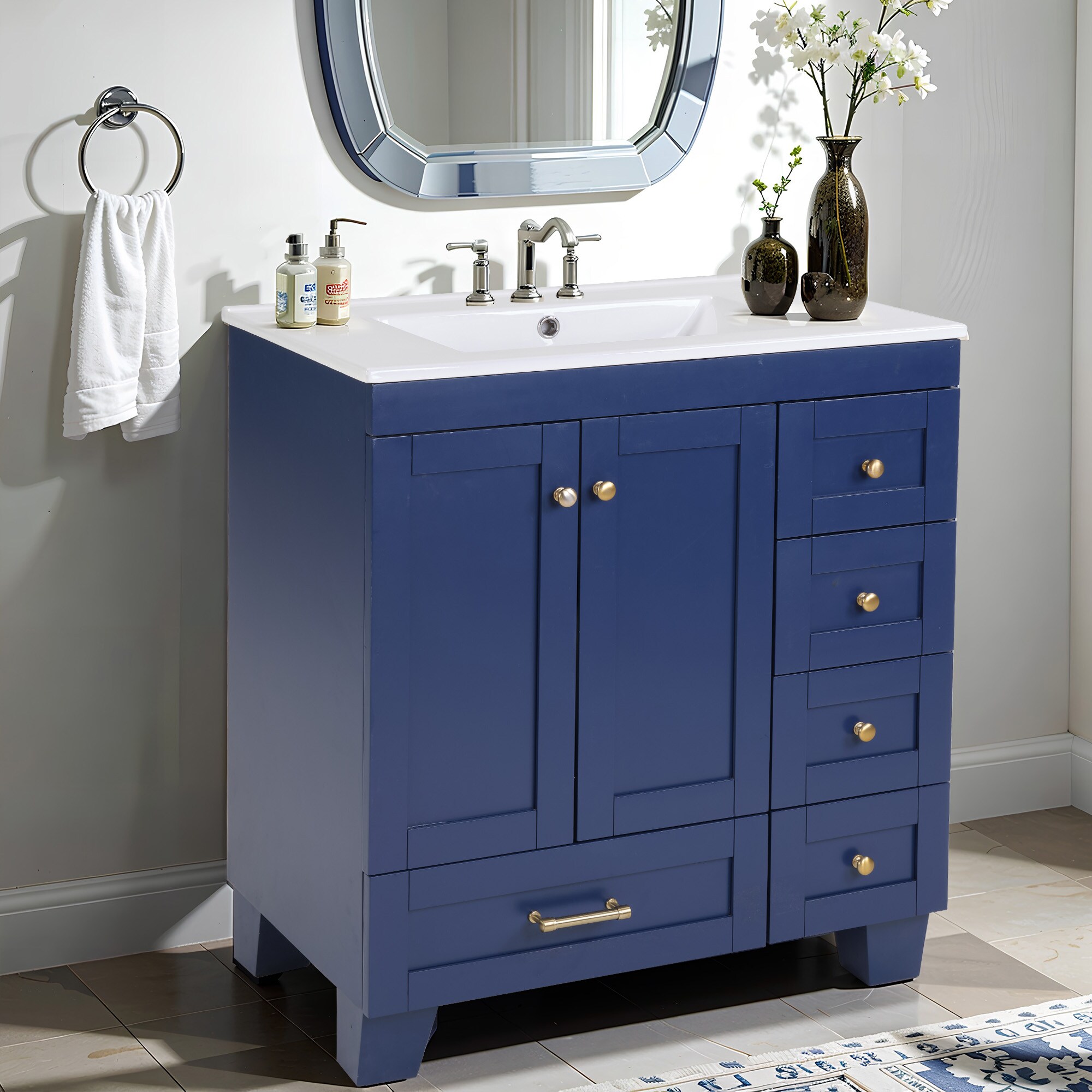 Wooakway FXLS0604-602Z107 Bath-Vanity-Combo - View #2