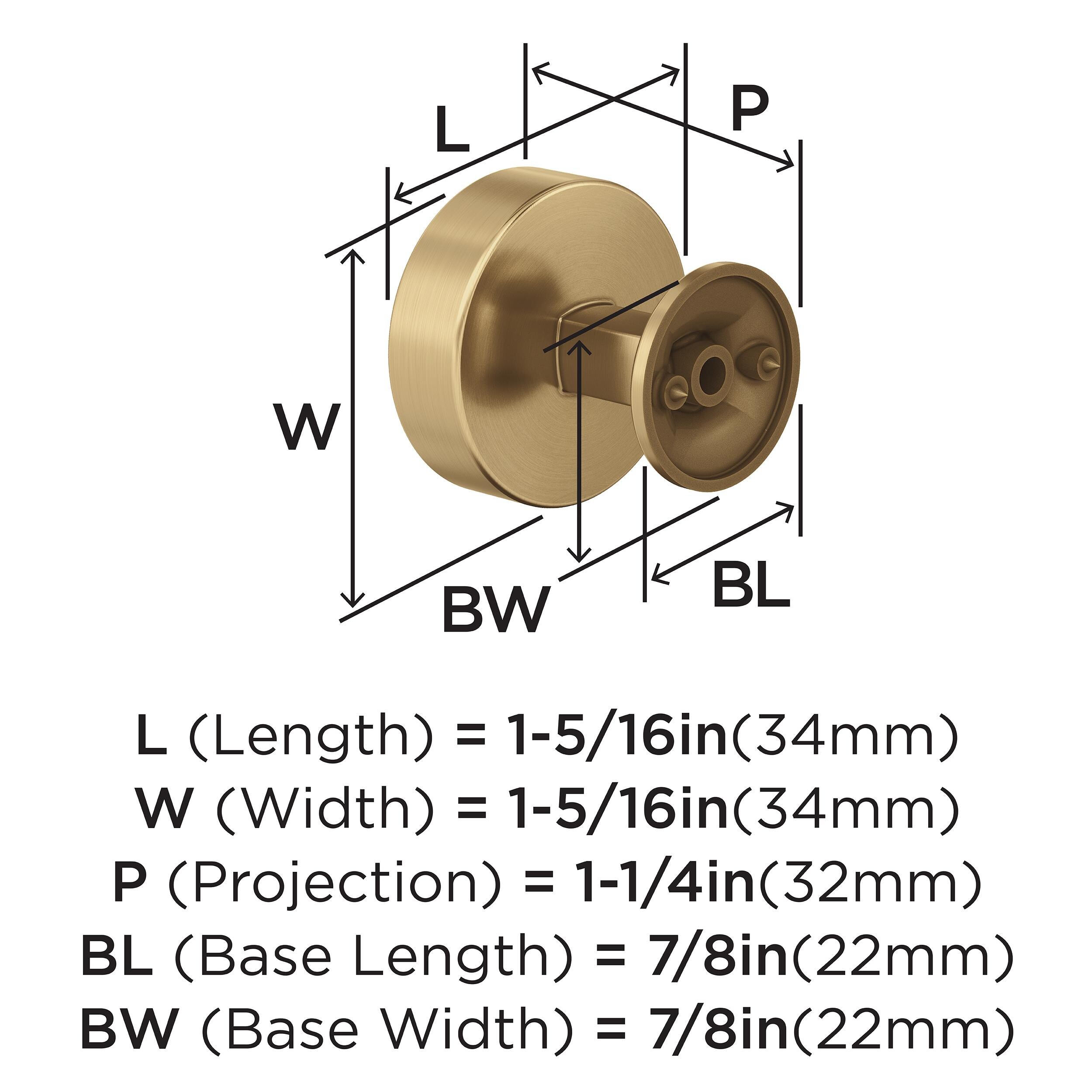 Amerock BP37102CZ Cabinet-Knobs - View #5