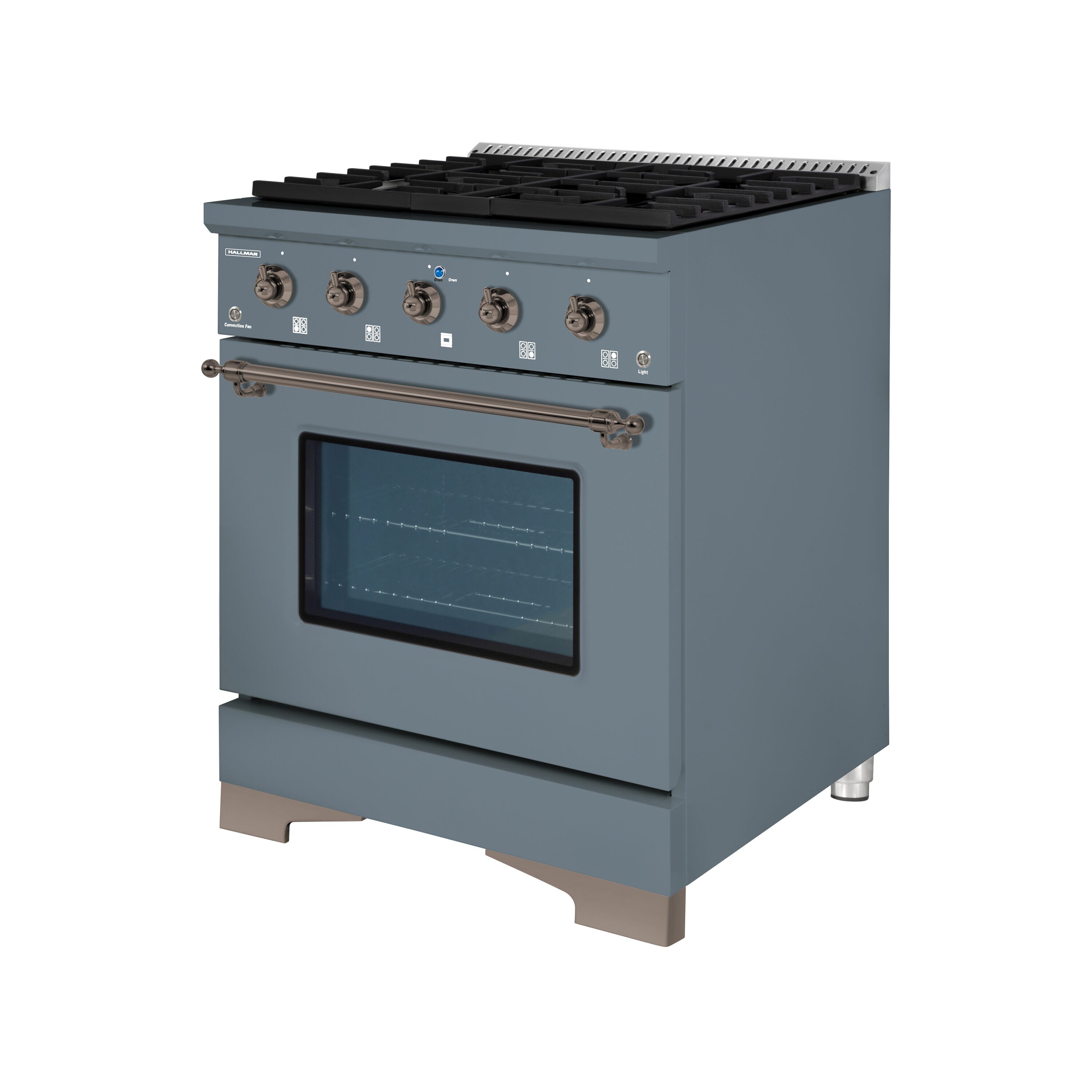 Hallman HCLRG30BZGR Freestanding-Gas-Ranges - View #2