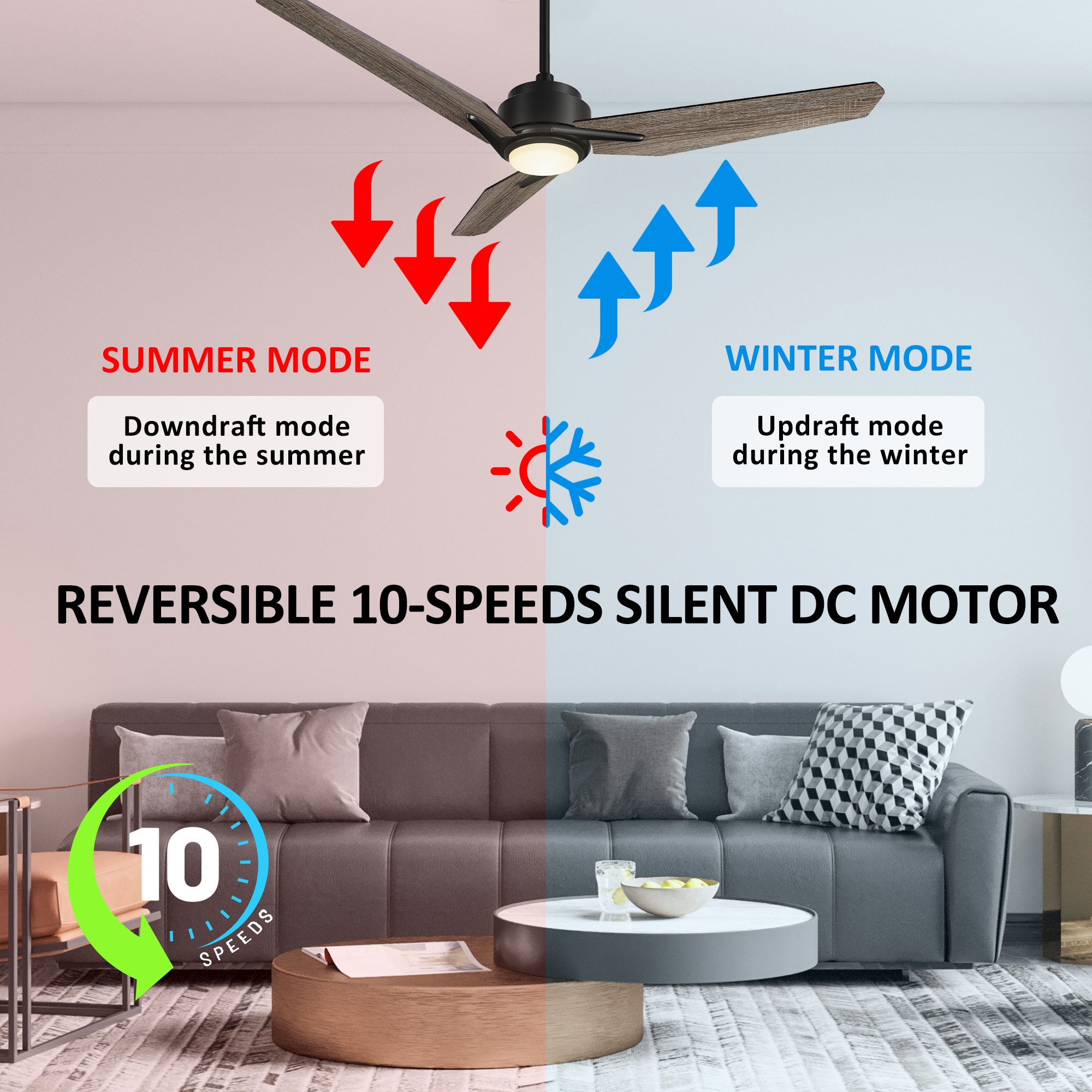 CARRO USA LS523J3-L11-BS-1 Ceiling-Fans - View #4
