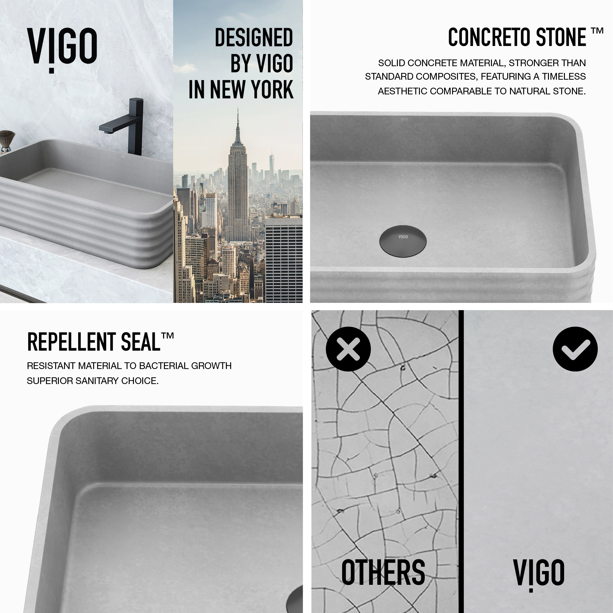 VIGO VGT2100 Bath-Sink - View #5