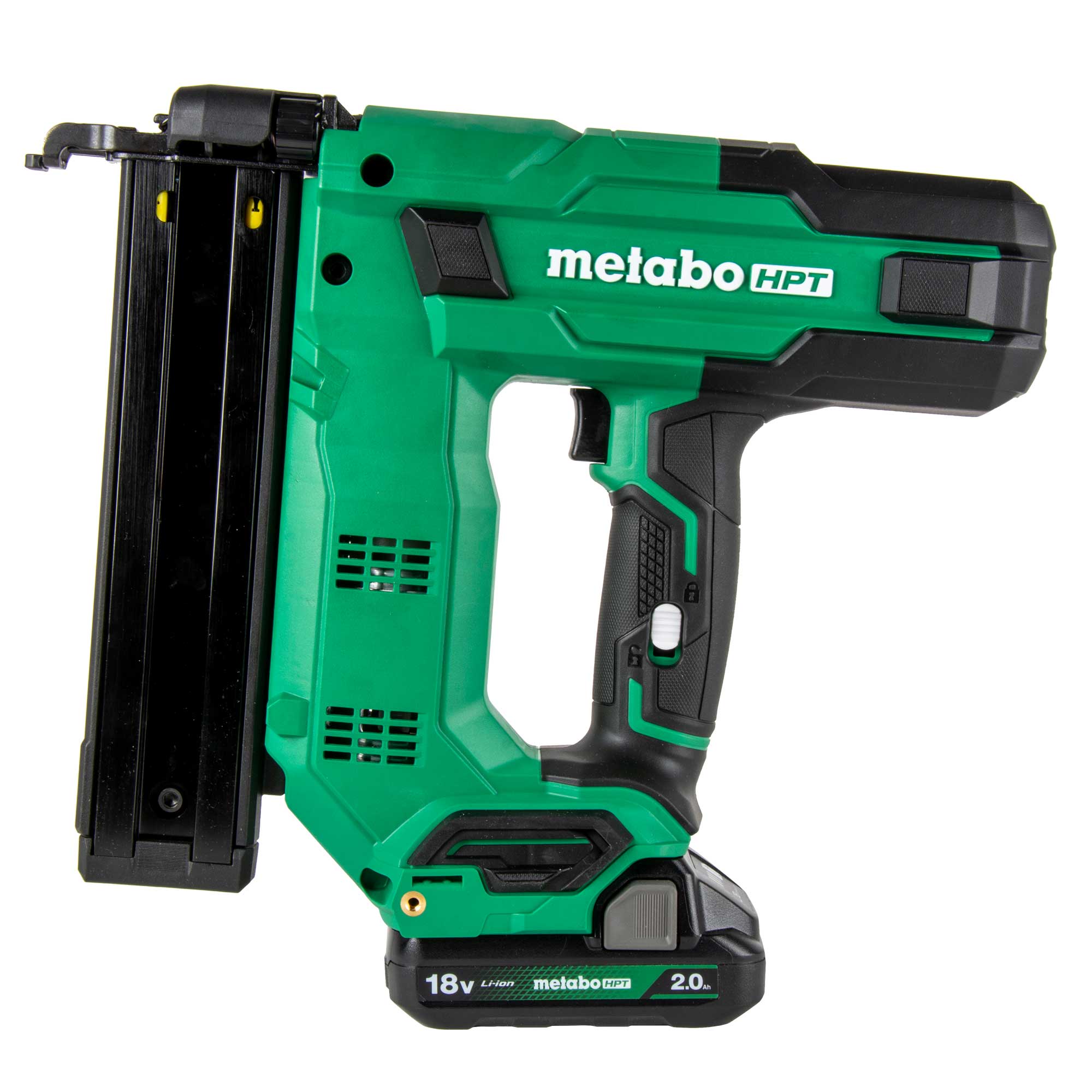 Metabo HPT MultiVolt 18-Gauge 1-1/2-in Narrow Crown Finish Pneumatic Stapler N1804DBM Sansujyuku sansujyuku.com