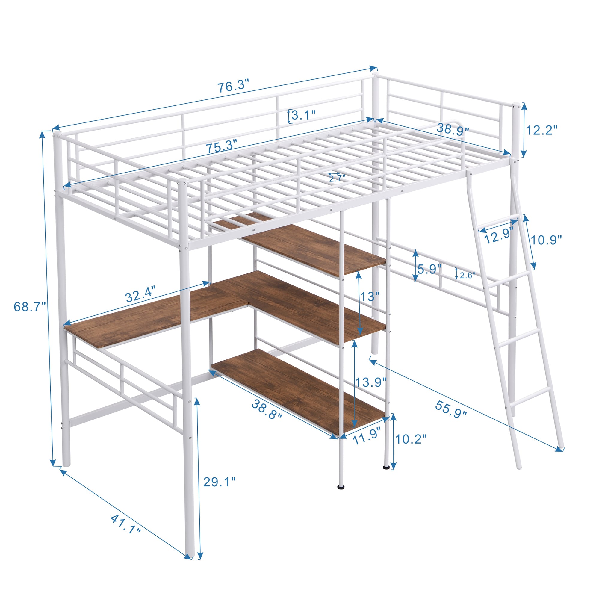CASAINC WM-SM000223AAN Bunk-Beds - View #8