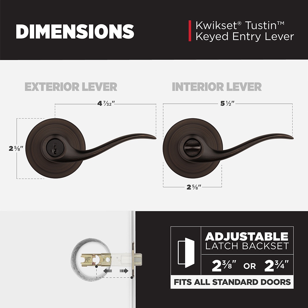 Kwikset Signature Series 740TNL 11P SMT CP K4 Door-Handles - View #8