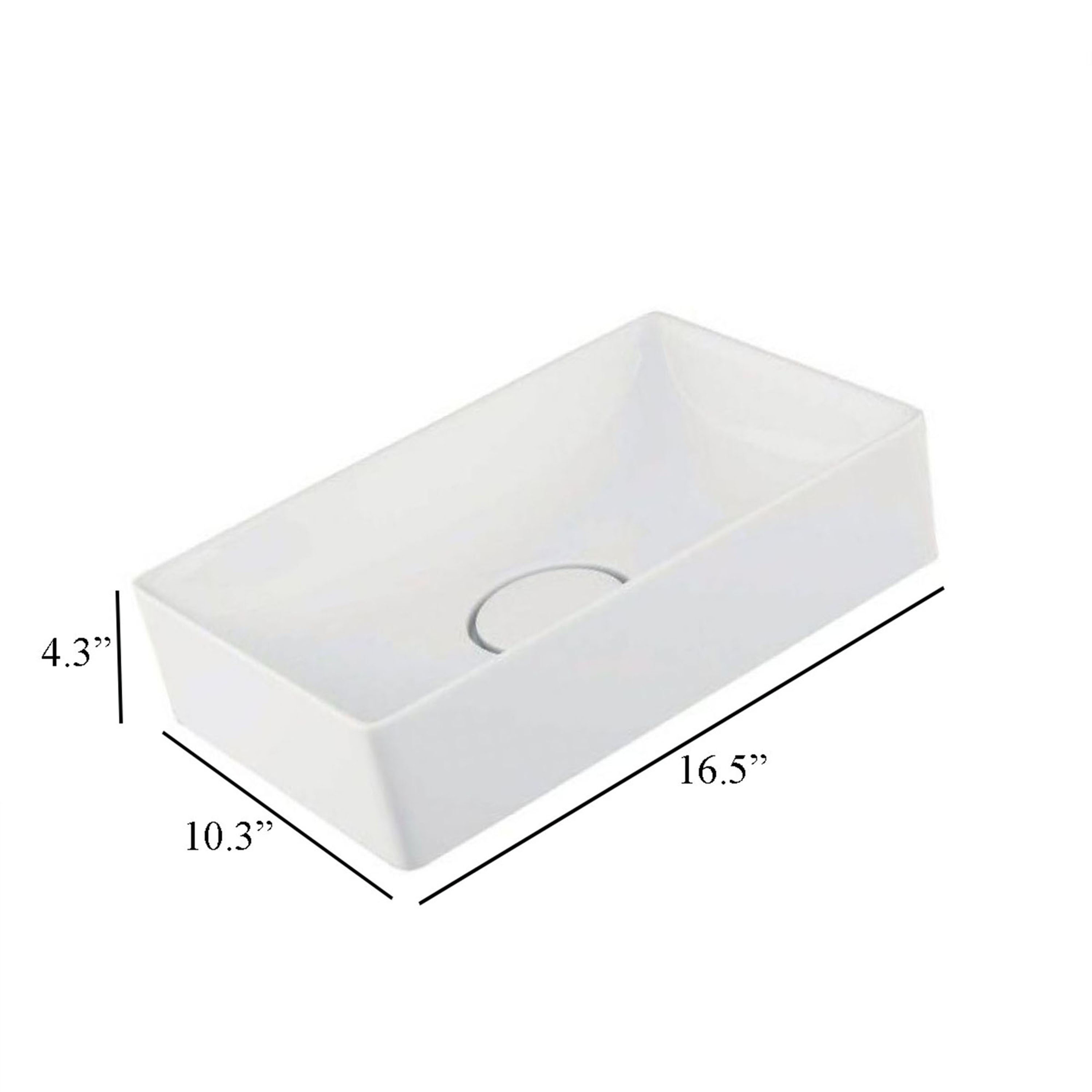 WS Bath Collections VISION 6050 Bath-Sink - View #7