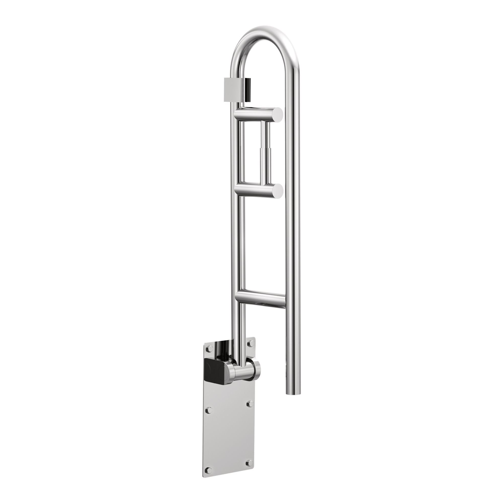 Moen R8962FD 15-in Stainless Wall mount ADA Compliant Grab Bar ( 5-lb Weight Capacity )