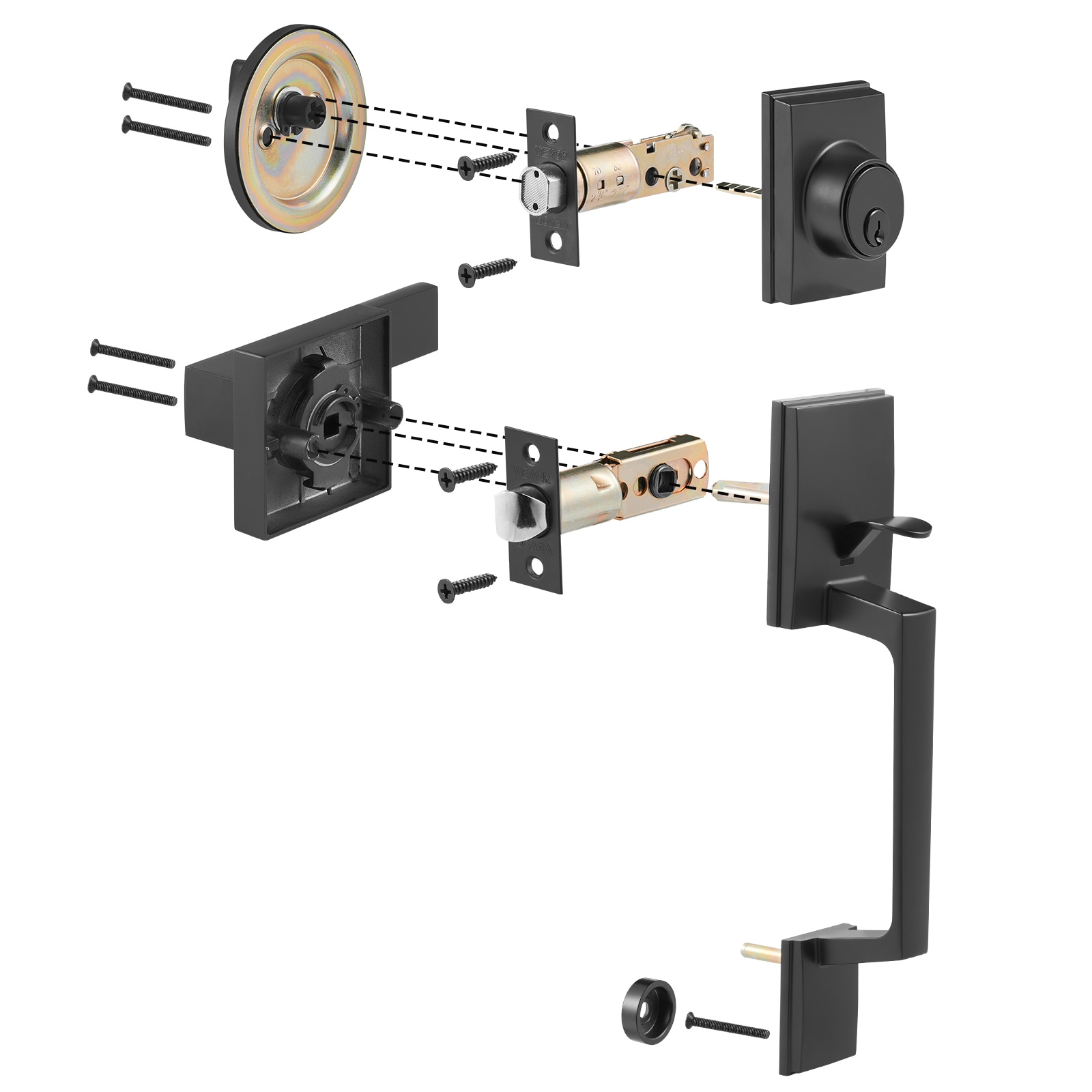 VEVOR GGSBYGHDSFXLCDLVBV0 Door-Handles - View #4