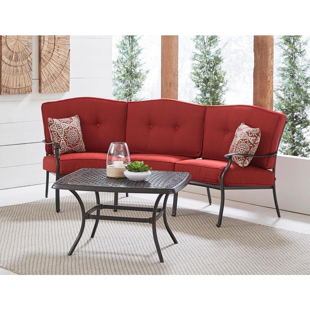 Hanover TRAD4PCCT-RED Patio-Conversation-Sets - View #10
