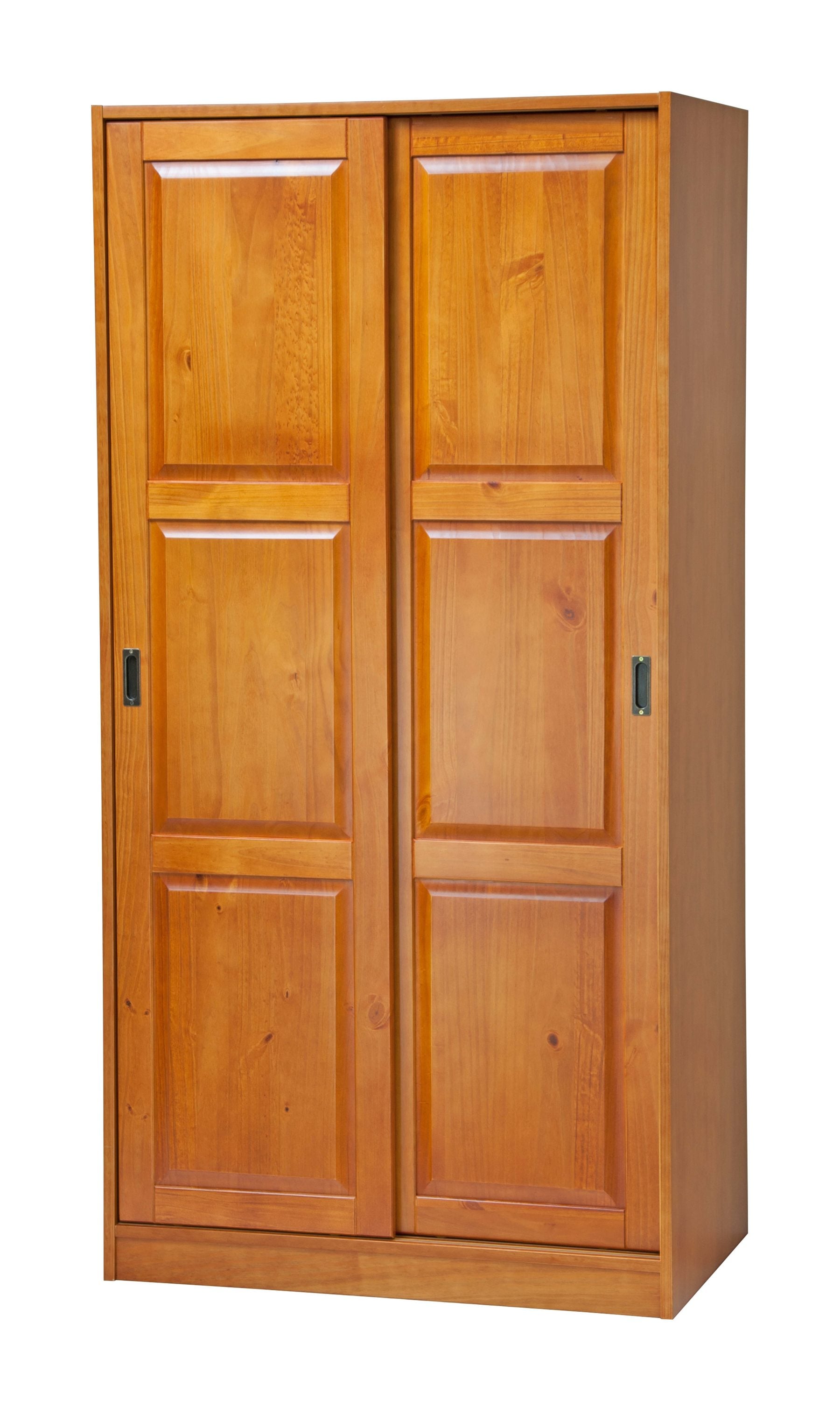 Honey deals pine armoire