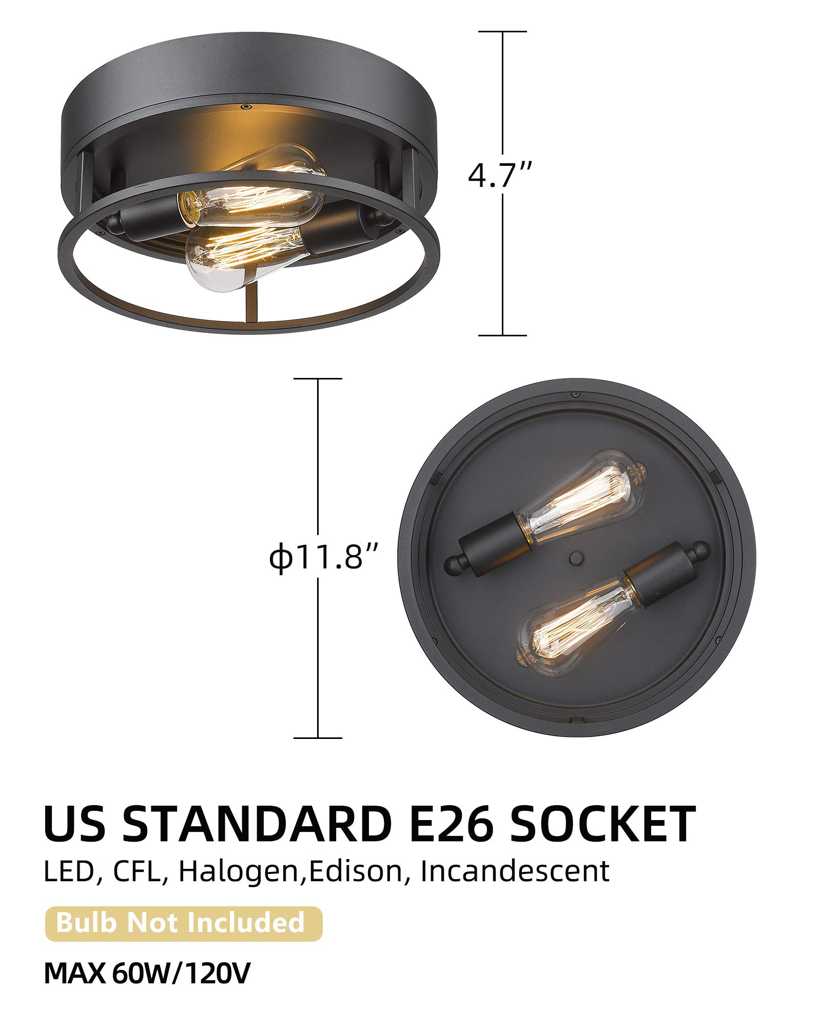 LTMATE LS5HW30F BK flushmounts - View #2