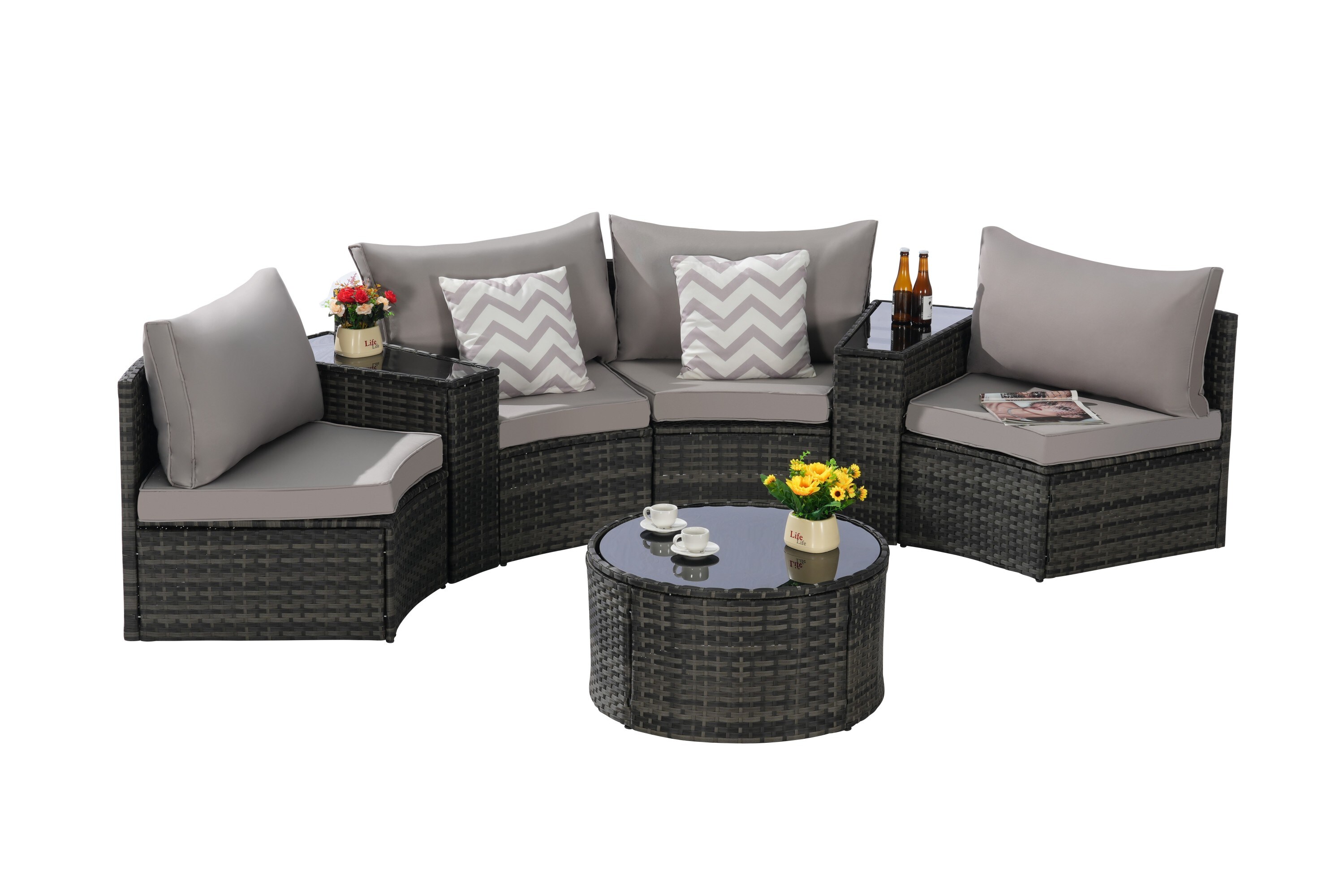 Oizaye ZWG26-00042 Patio-Conversation-Sets - View #3
