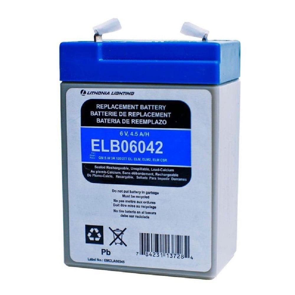 Batterie 12V 7Ah NiCd B310004 pour LITHONIA ELB1208
