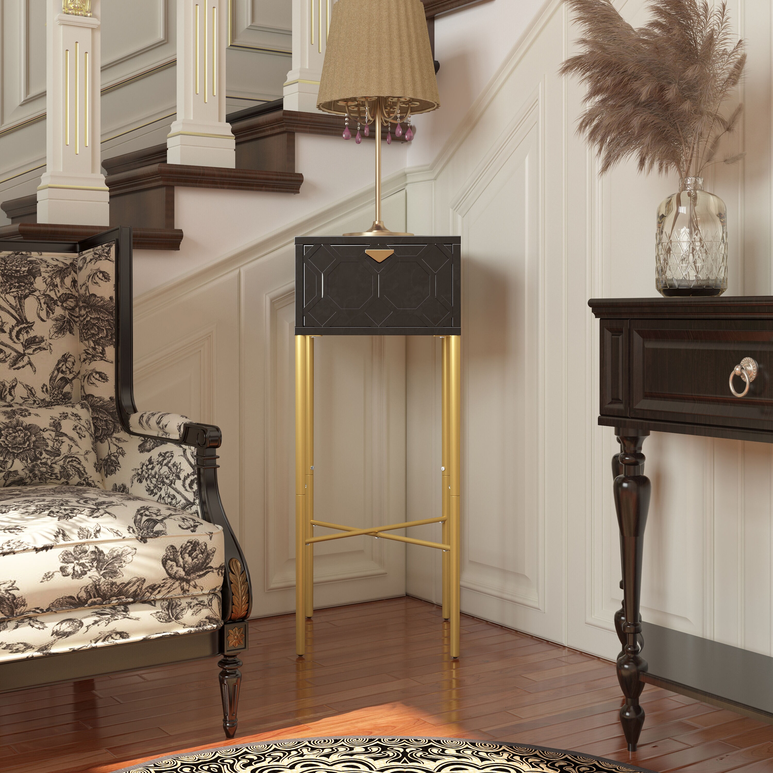 Clihome CL-CN1-BK End-Tables - View #7