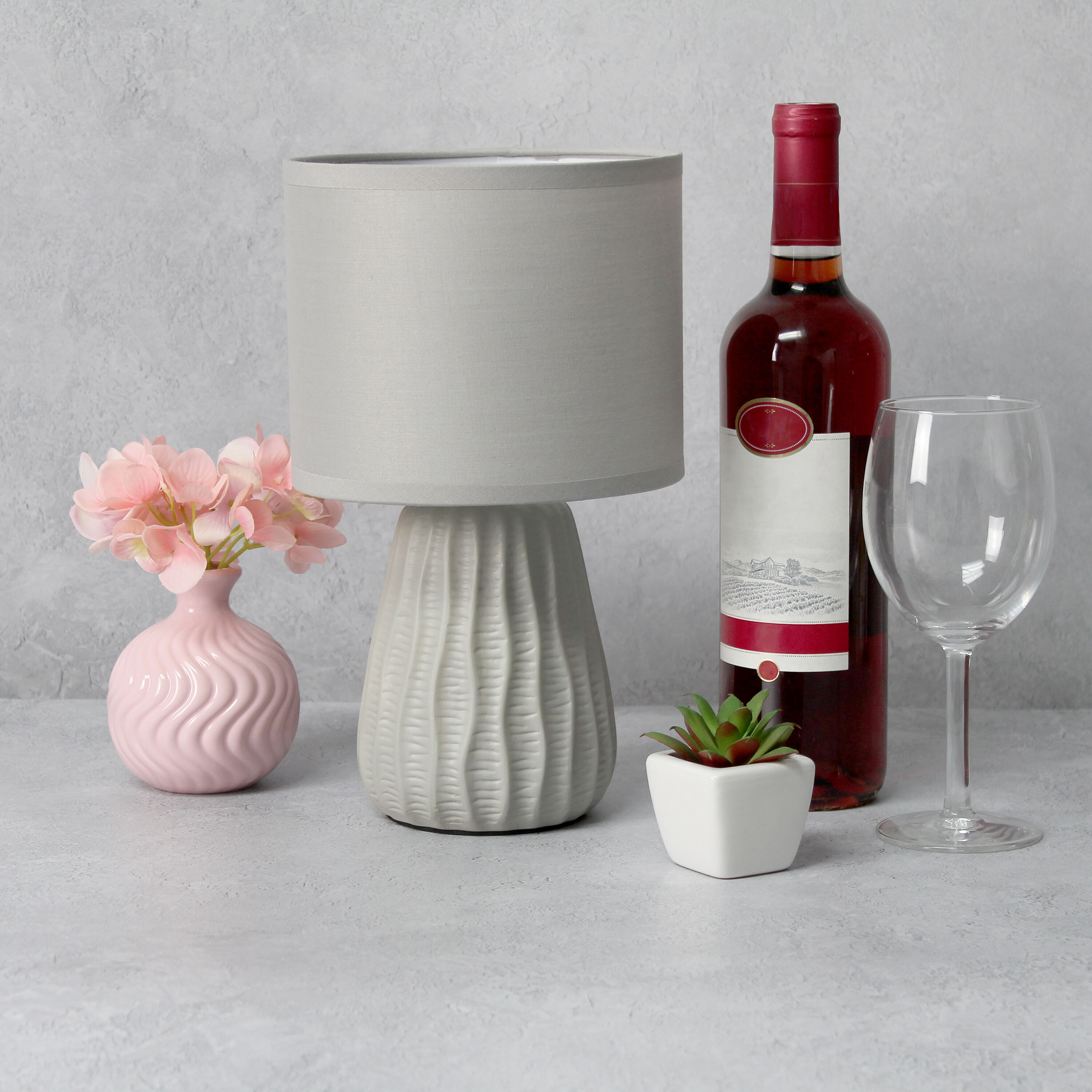 Simple Designs LT1138-GRY Table-Lamps - View #10