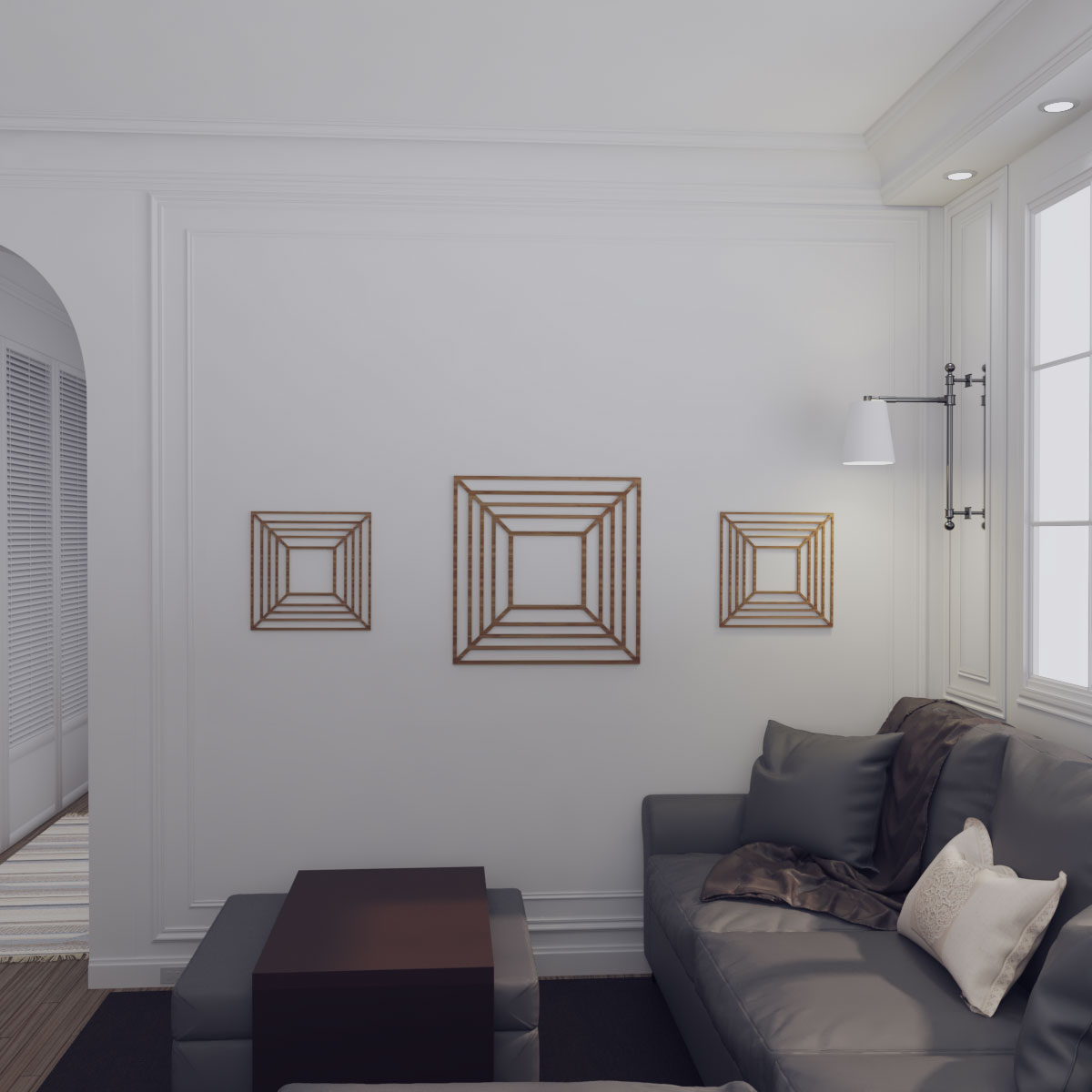 Ekena Millwork CMWP26X26X0250RAWA Ceiling-Medallions - View #10