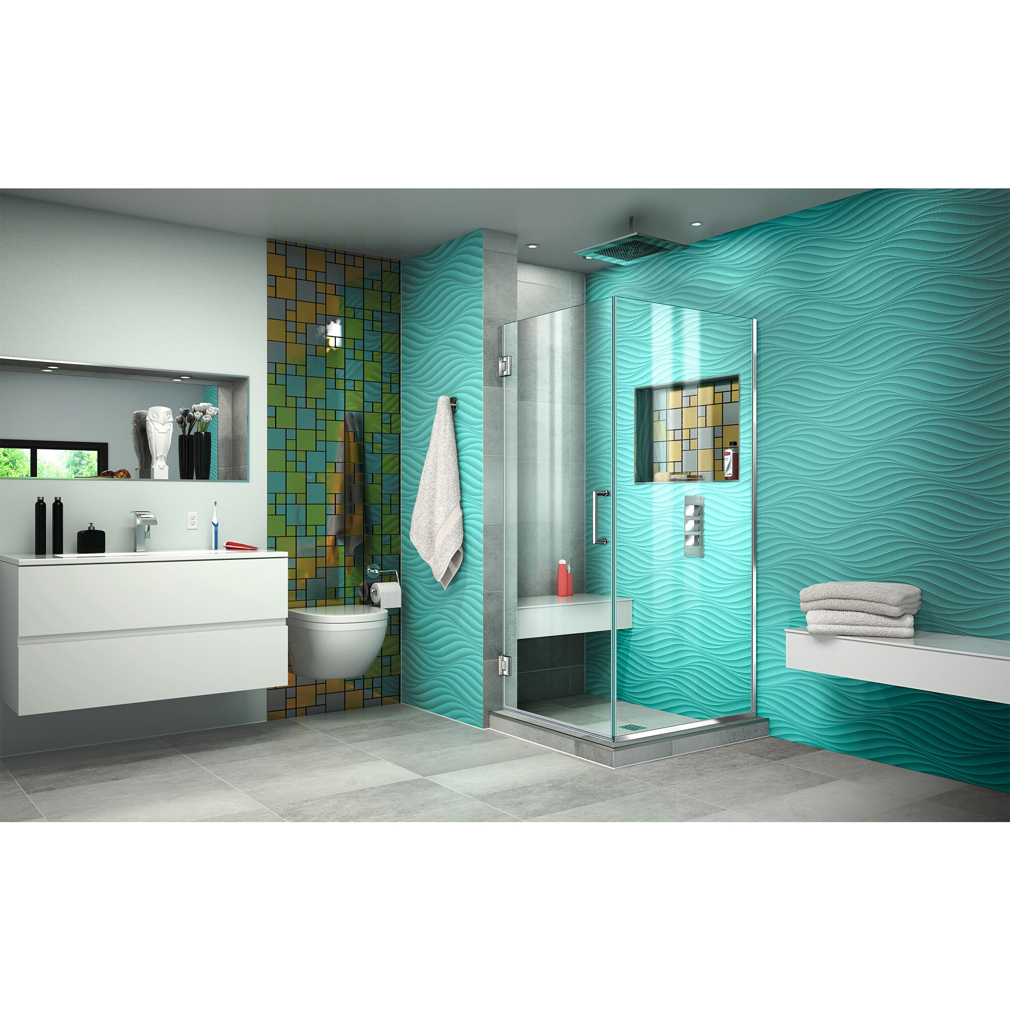 DreamLine SHEN-24300300F-01 Shower-Doors - View #2