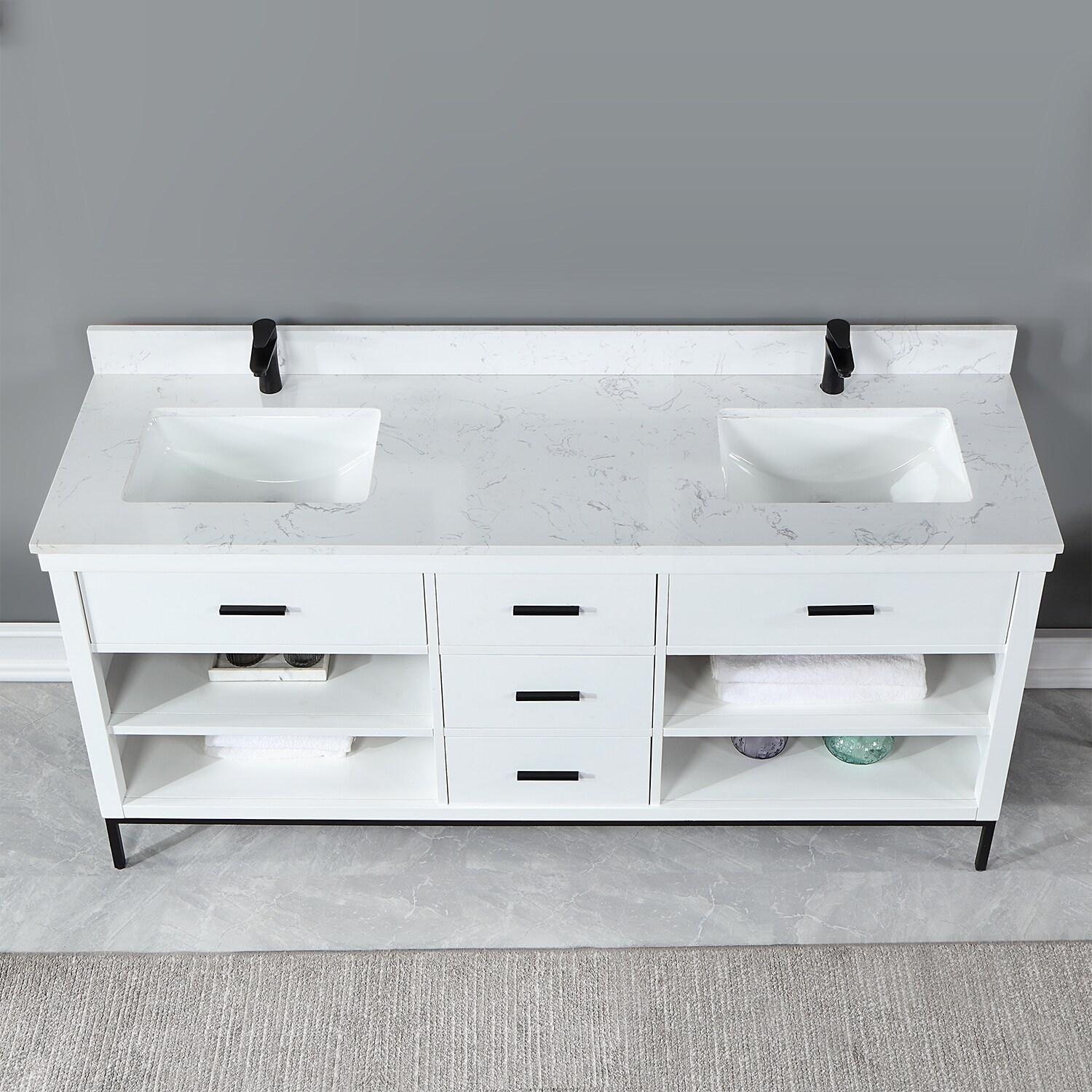 Altair 545072-WH-AW-NM Bath-Vanity-Combo - View #2