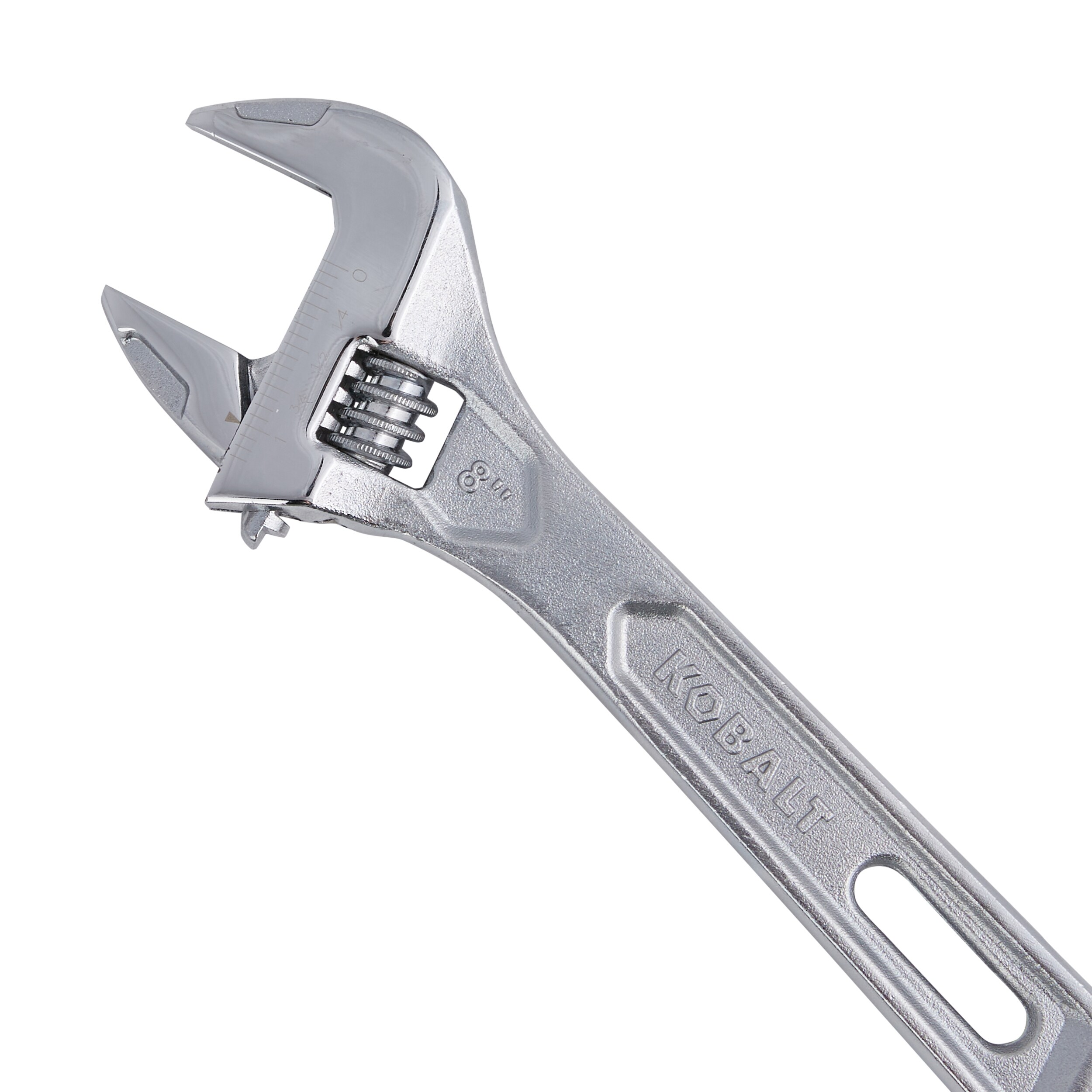 BLACK & DECKER 8-in Hardened Steel Adjustable Wrench at