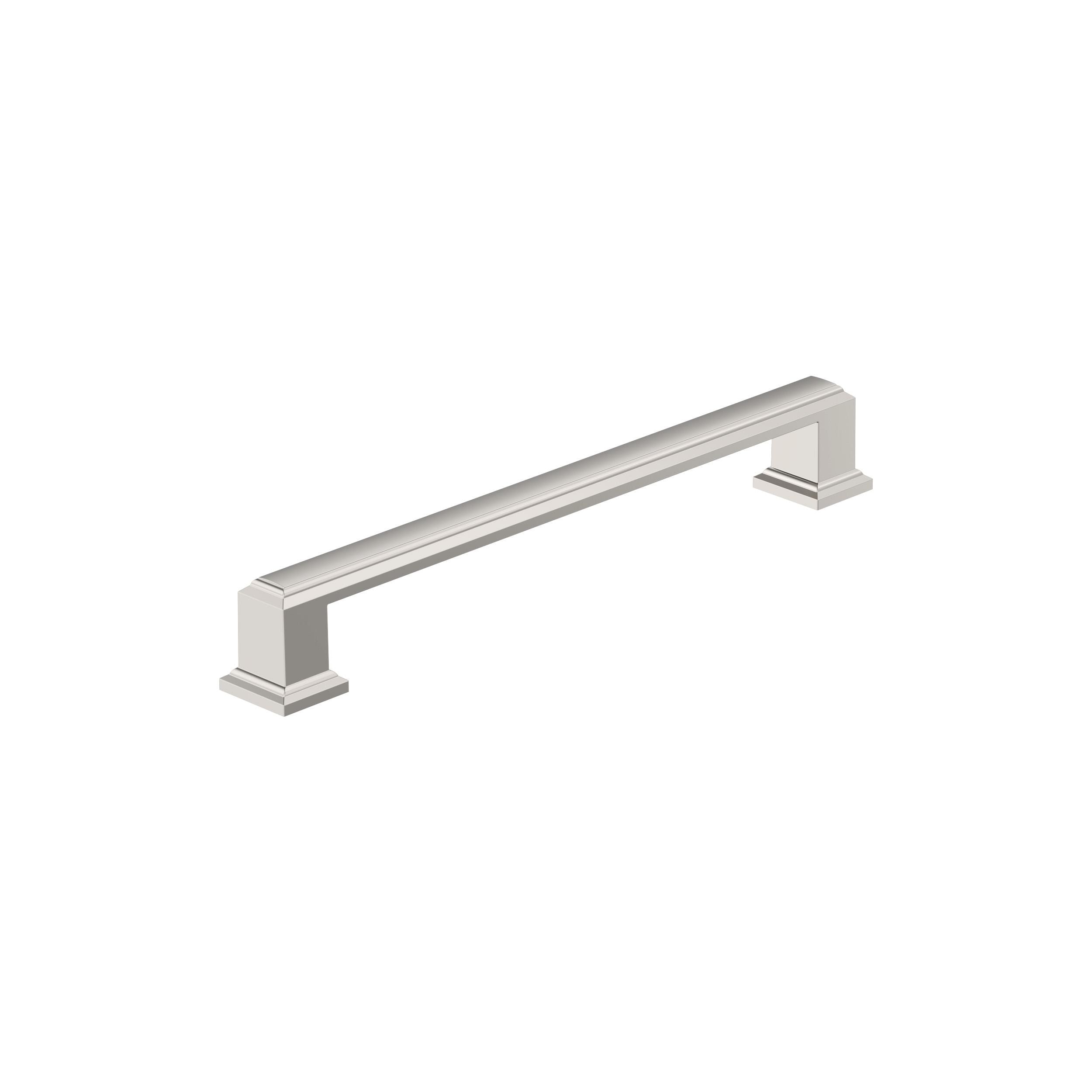 Amerock BP37360PN Appoint 6-5/16-in , 160mm Center to Center Polished Nickel Rectangular Bar