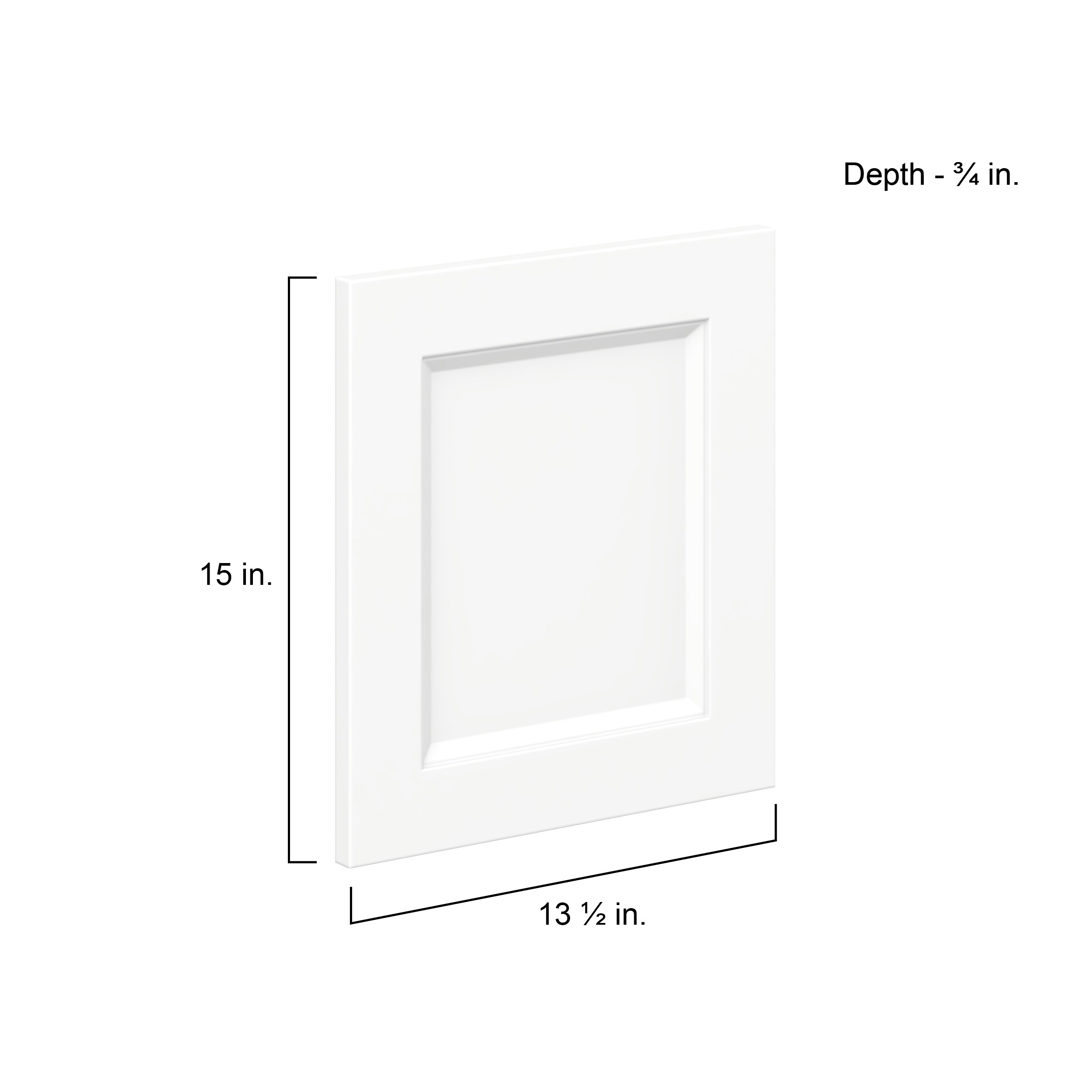 Hugo&Borg DSDR13.515-RI Kitchen-Cabinet-Doors - View #4