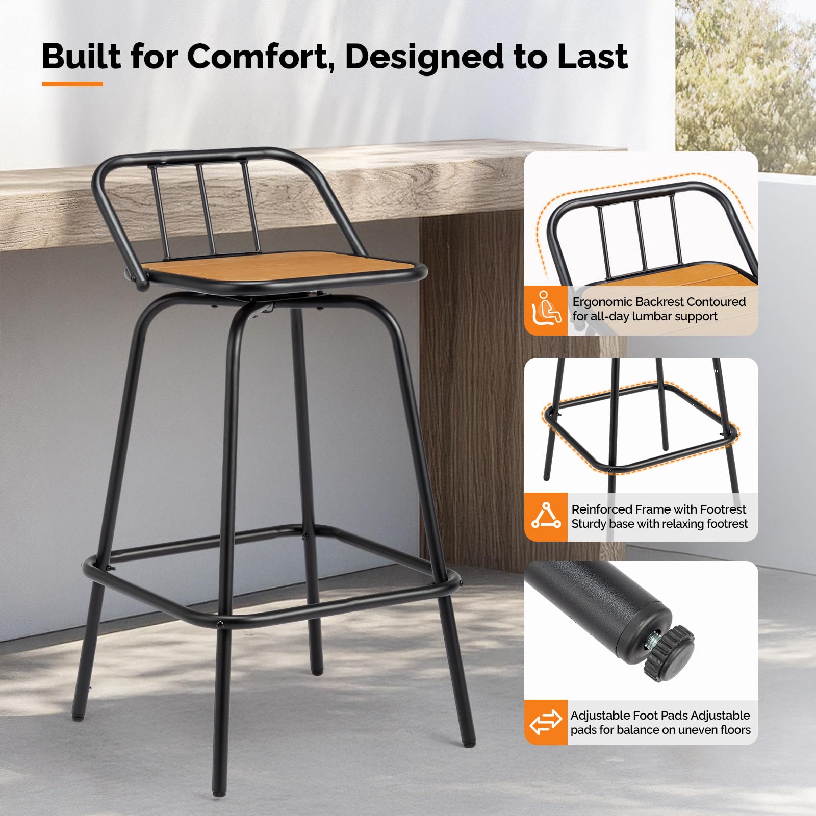 VINGLI LW-G56001769 Patio-Chairs - View #6