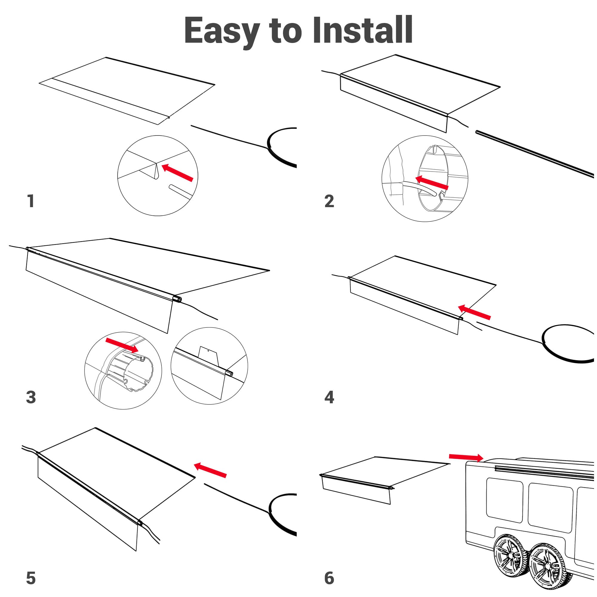 Yescom 07CSA009-RV16-03-LO awnings - View #6