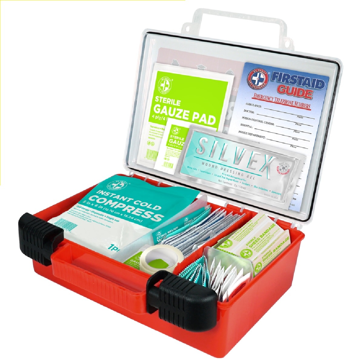 First Aid Only 89 Piece Plastic First Aid Kit, ANSI Compliant – Walmart  Inventory Checker – BrickSeek