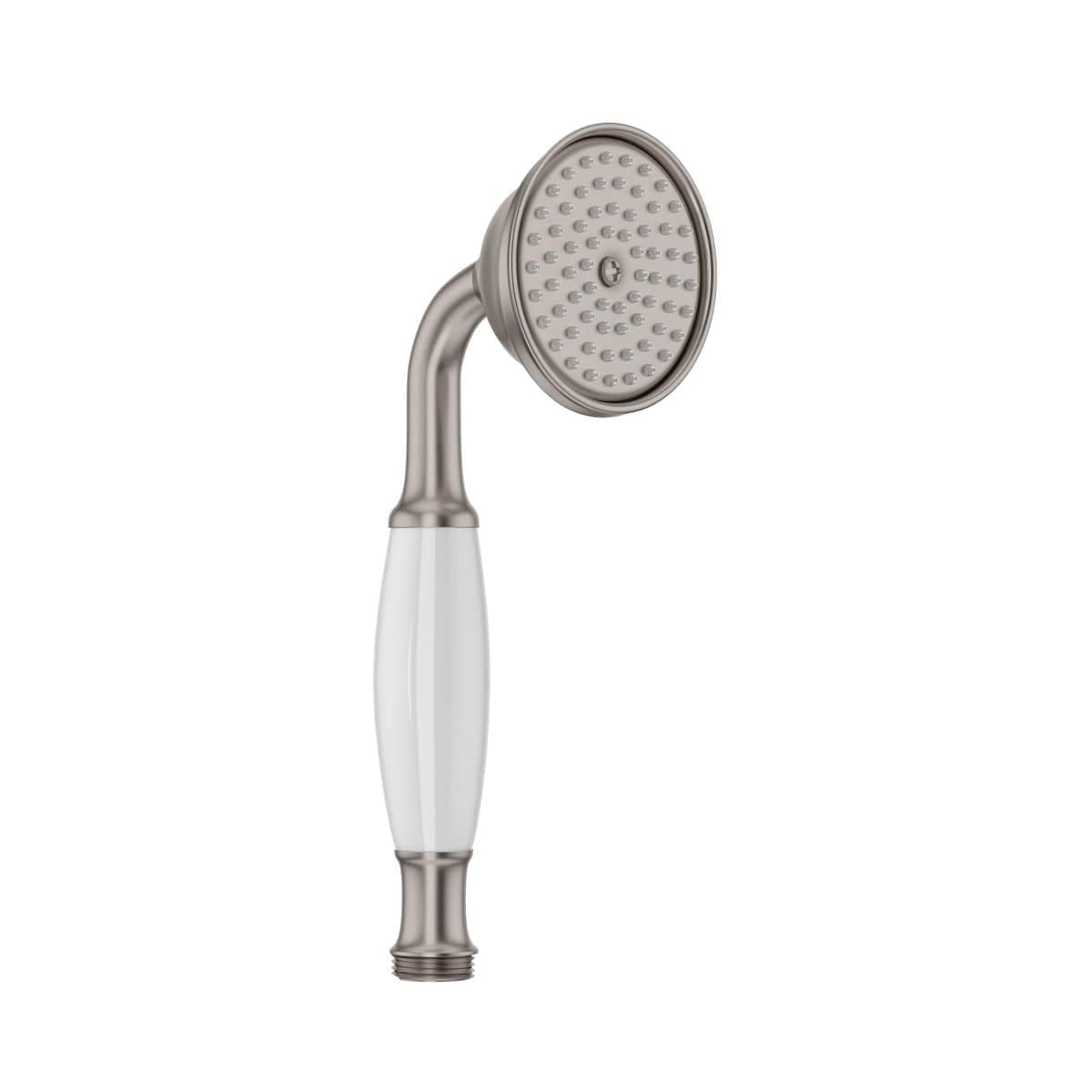 Rohl 1100/8ESTN Anti-Cal 3 inch Single Function 1.8 GPM Round Handshower Only in Satin Nickel