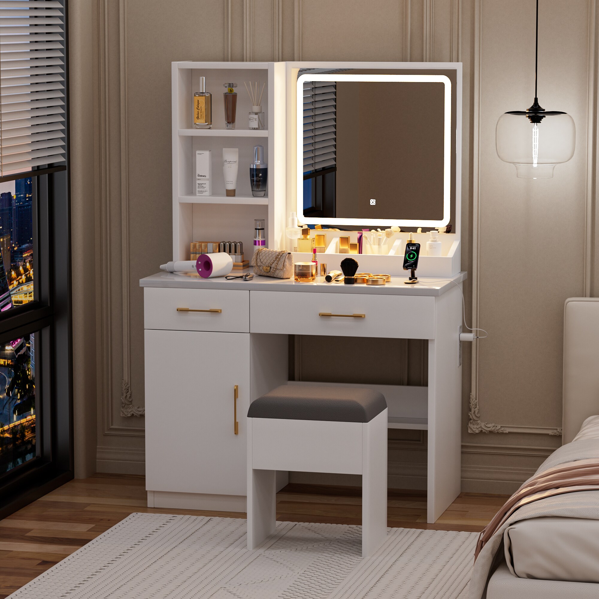 Dimakai DK-RO-3662A Bedroom-Vanities - View #4